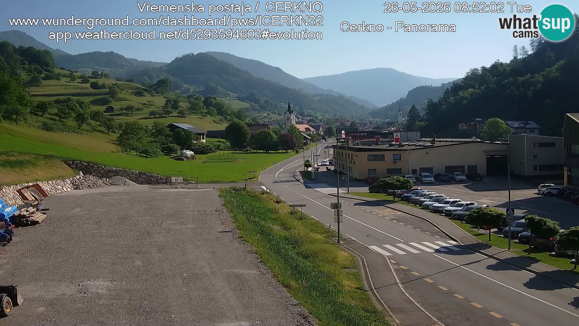 Cerkno vhod v mesto