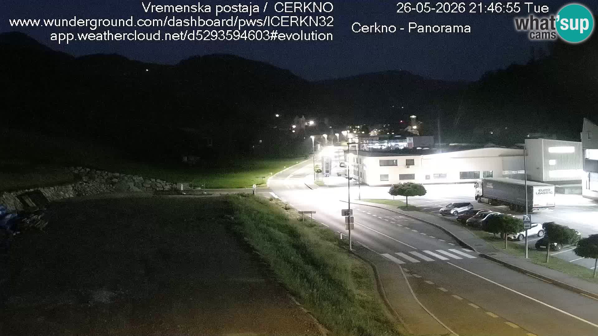 Webcam Ingresso Città di Cerkno