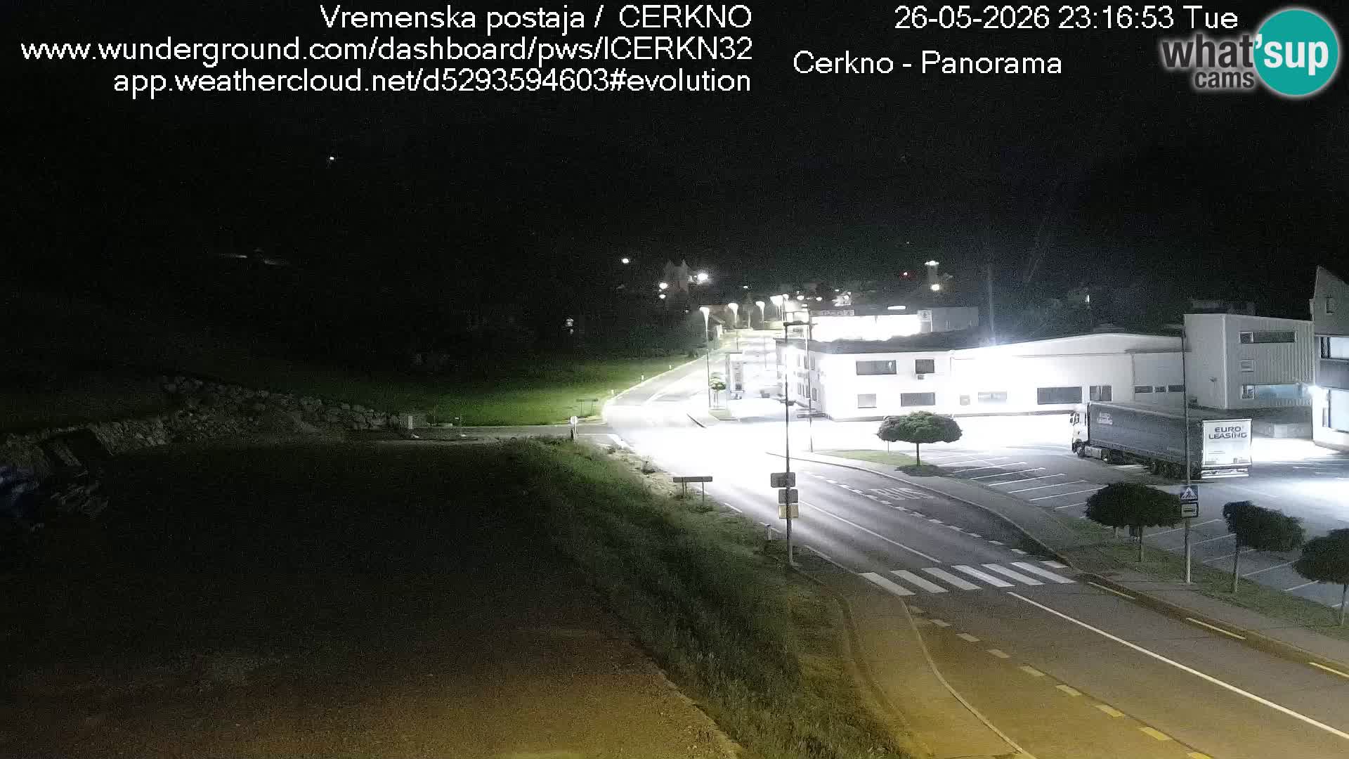 Cerkno Stadteingang Live-Webcam