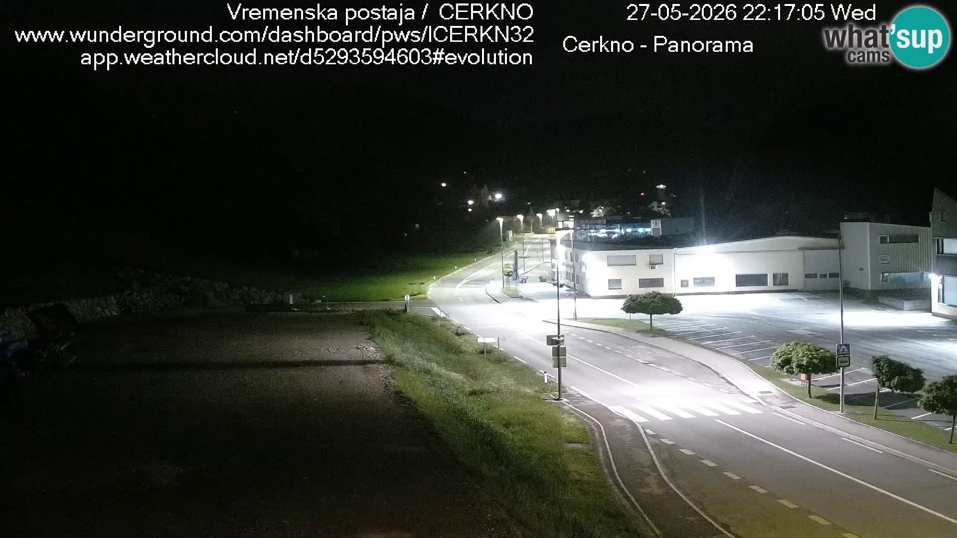 Webcam Ingresso Città di Cerkno
