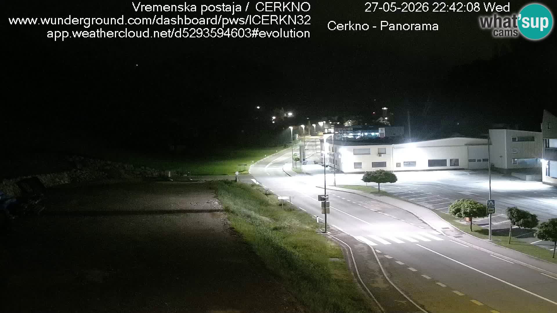 Cerkno ulaz u grad – Kamera uživo