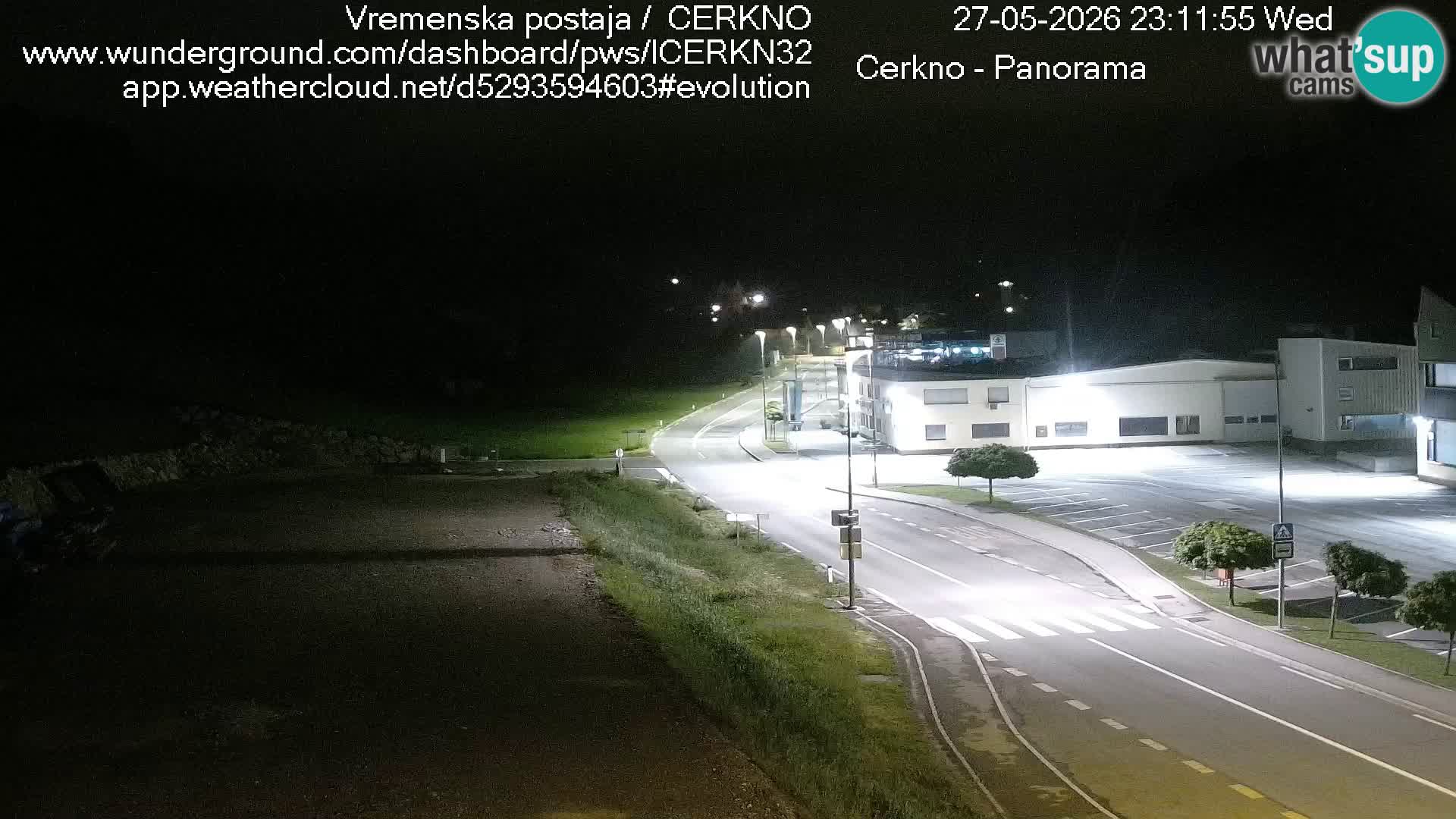 Cerkno ulaz u grad – Kamera uživo