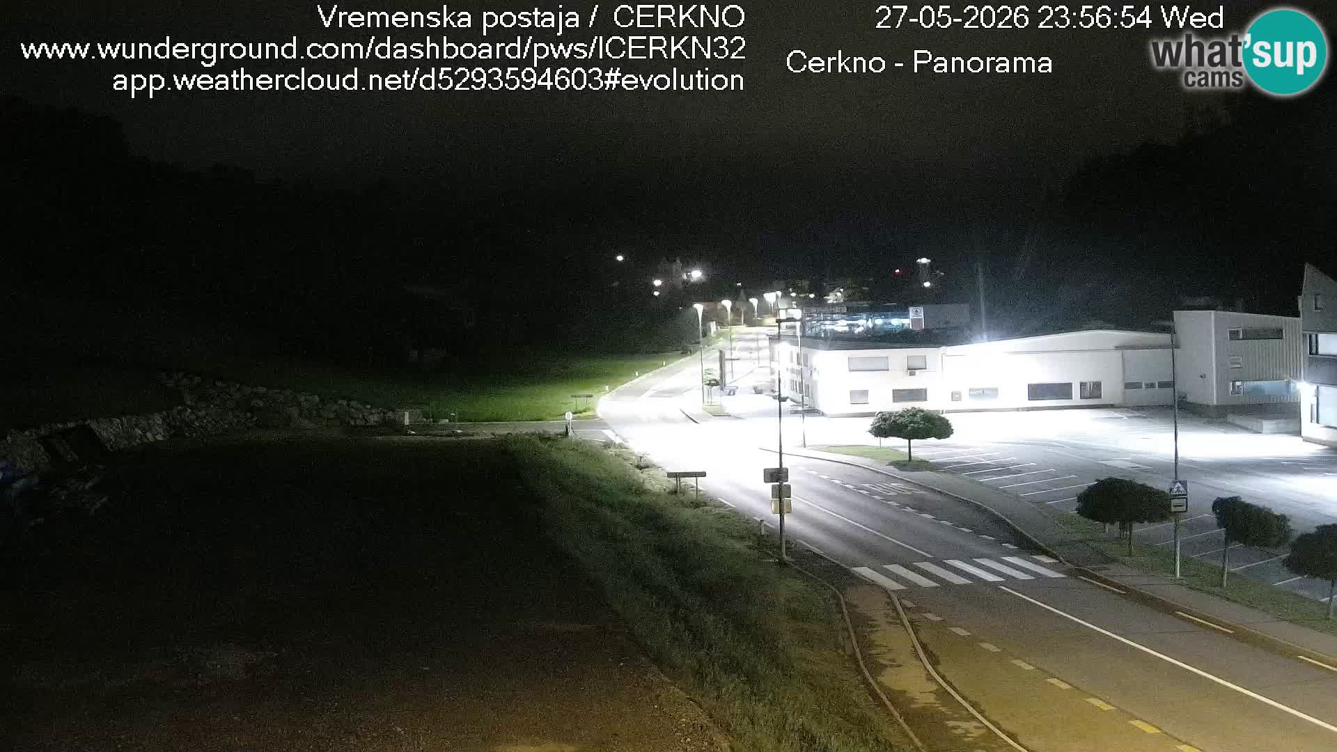 Cerkno ulaz u grad – Kamera uživo
