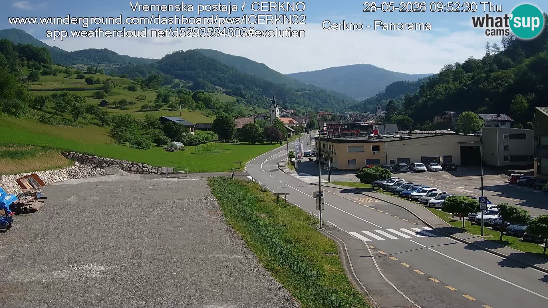 Cerkno vhod v mesto
