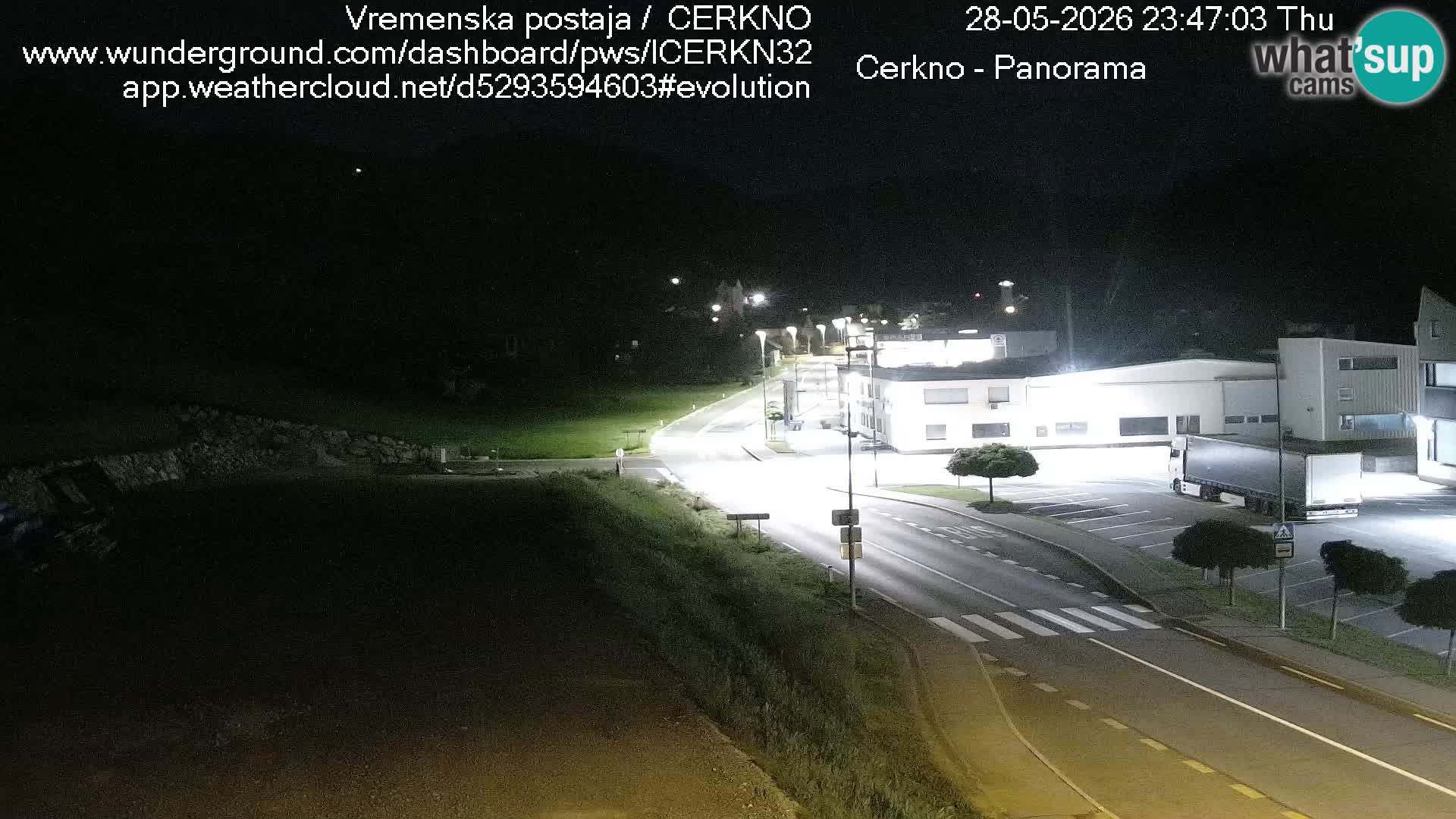 Cerkno ulaz u grad – Kamera uživo