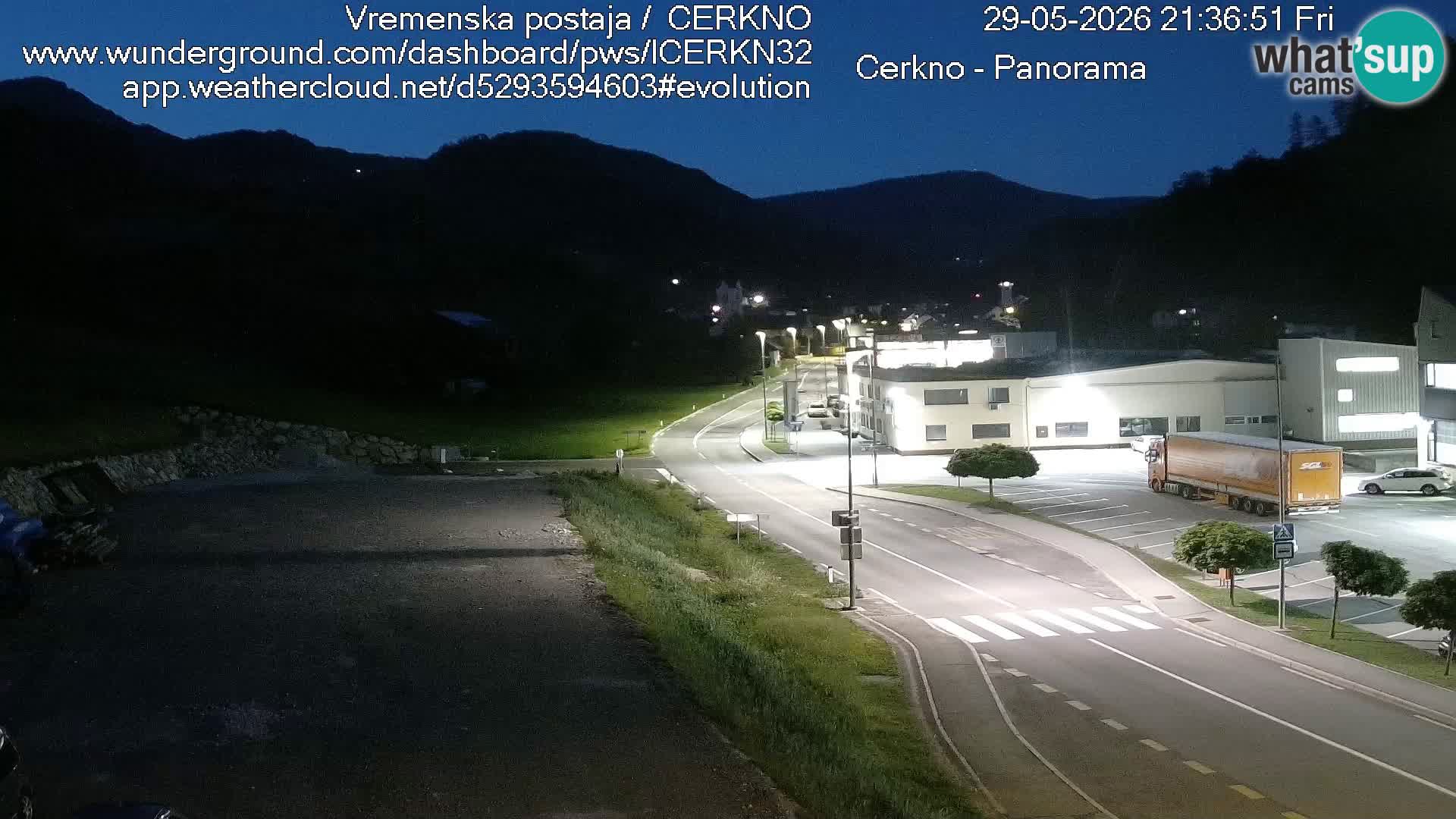 Cerkno Stadteingang Live-Webcam