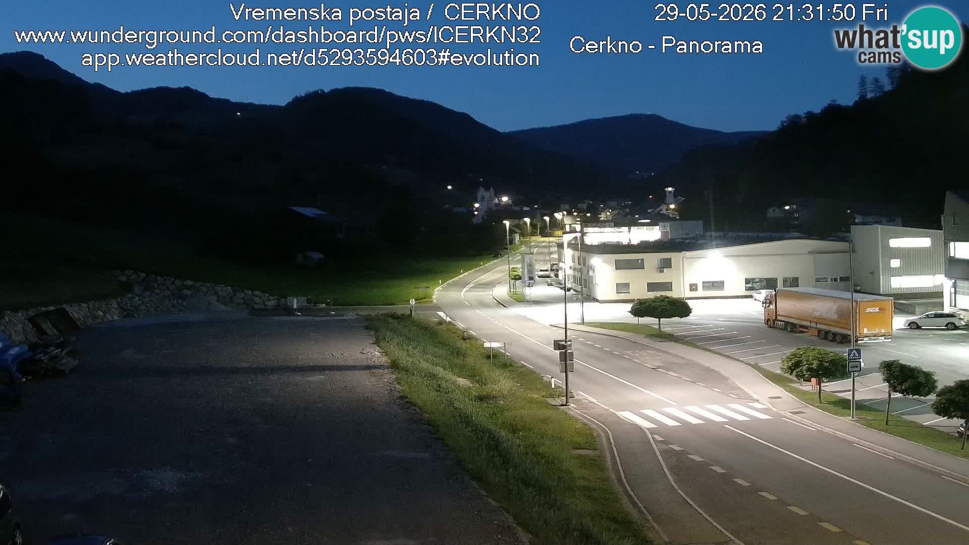 Cerkno Stadteingang Live-Webcam