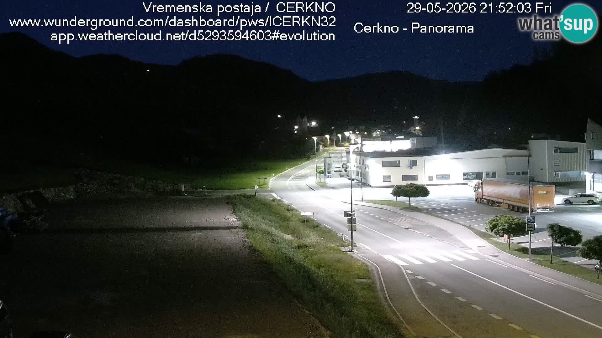 Webcam Ingresso Città di Cerkno