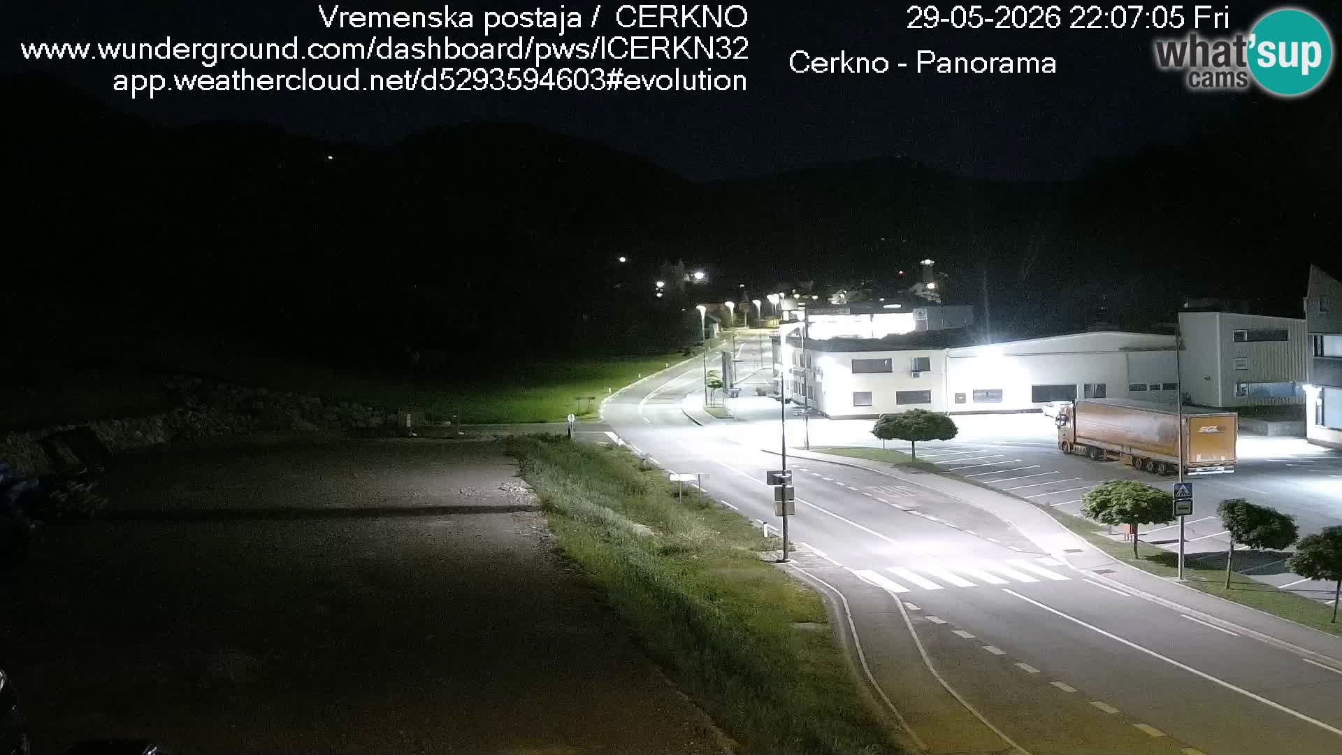 Webcam Ingresso Città di Cerkno