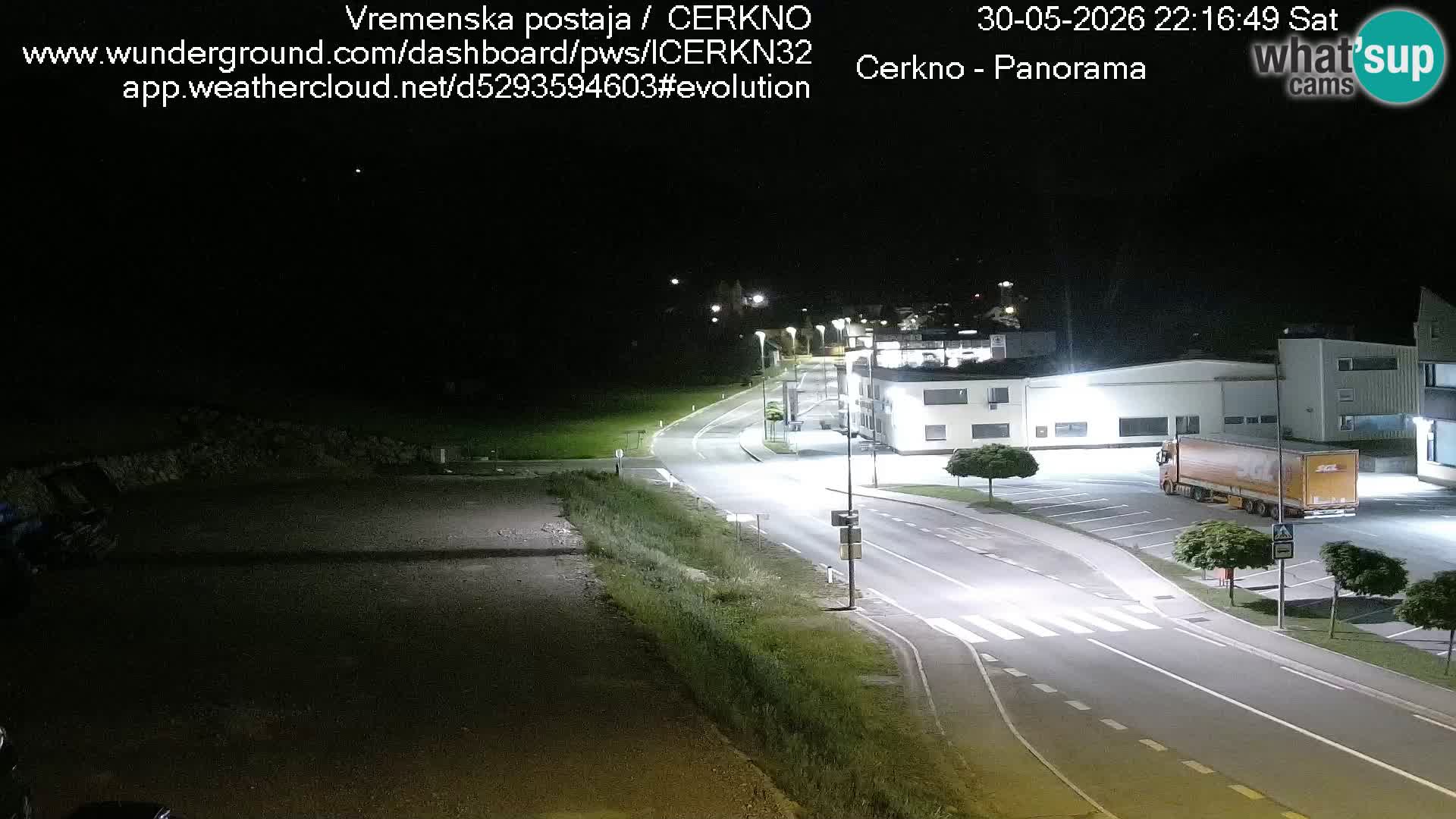 Webcam Ingresso Città di Cerkno