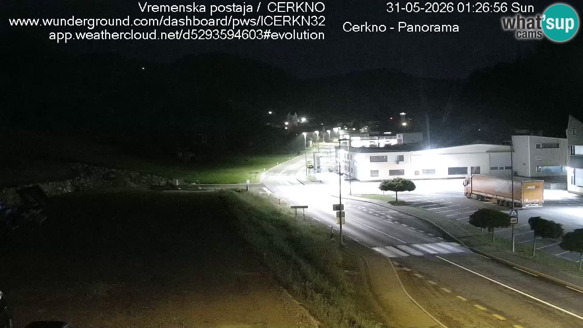 Cerkno Stadteingang Live-Webcam