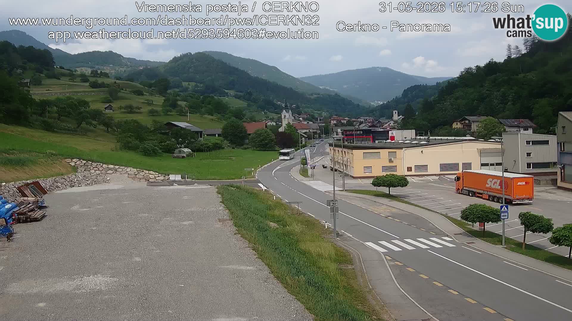 Cerkno vhod v mesto