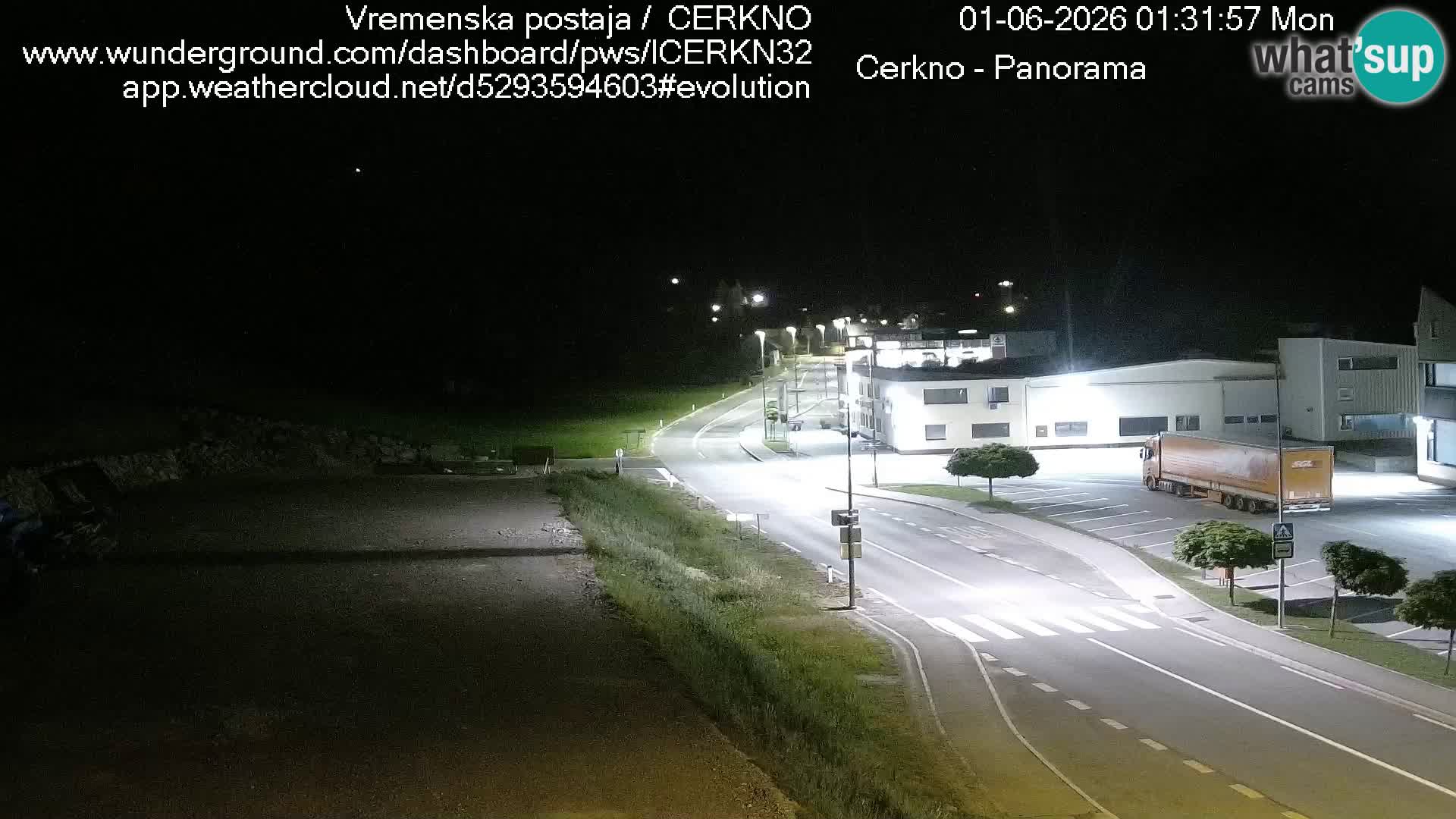 Cerkno Stadteingang Live-Webcam