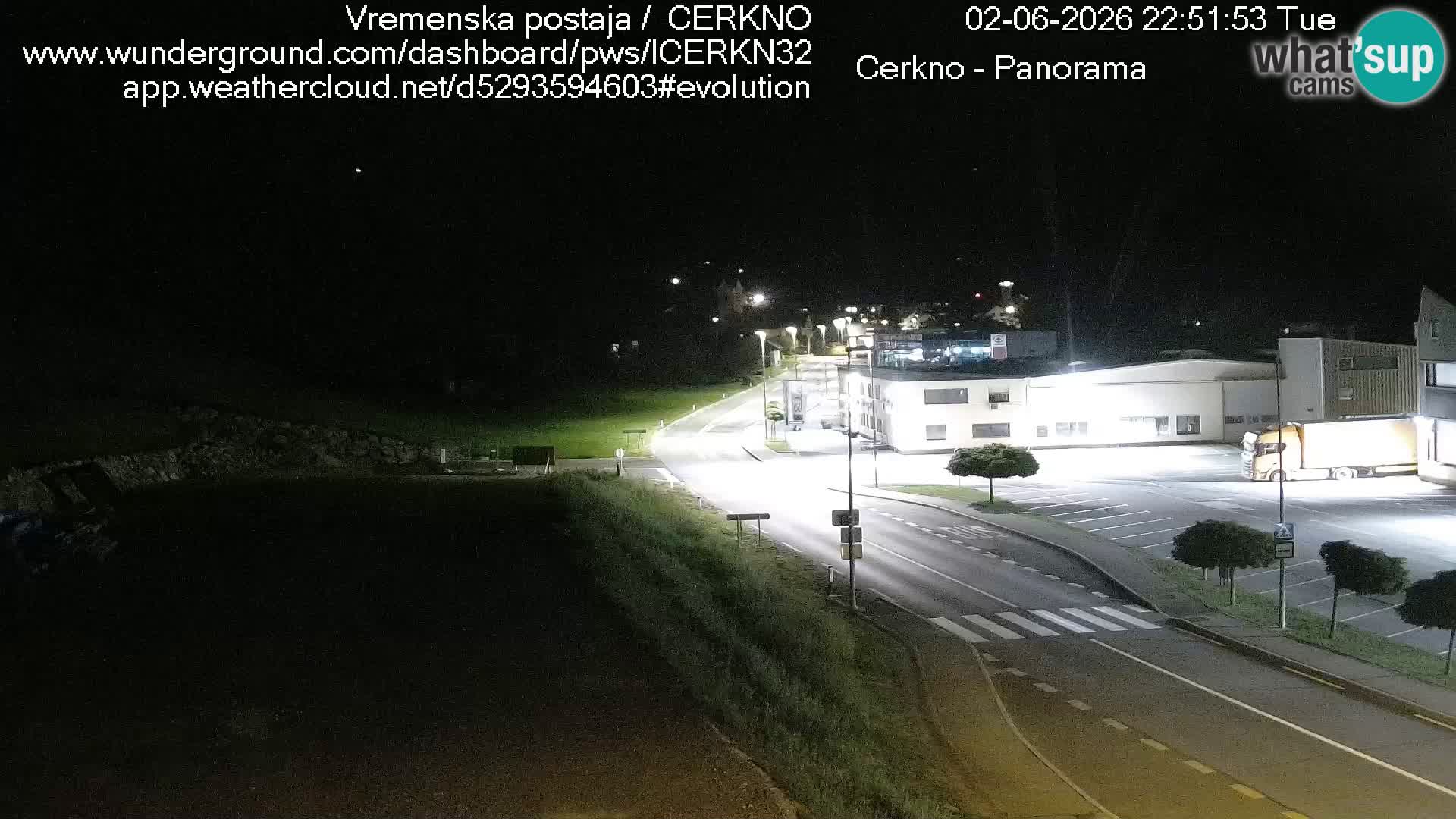 Webcam Ingresso Città di Cerkno