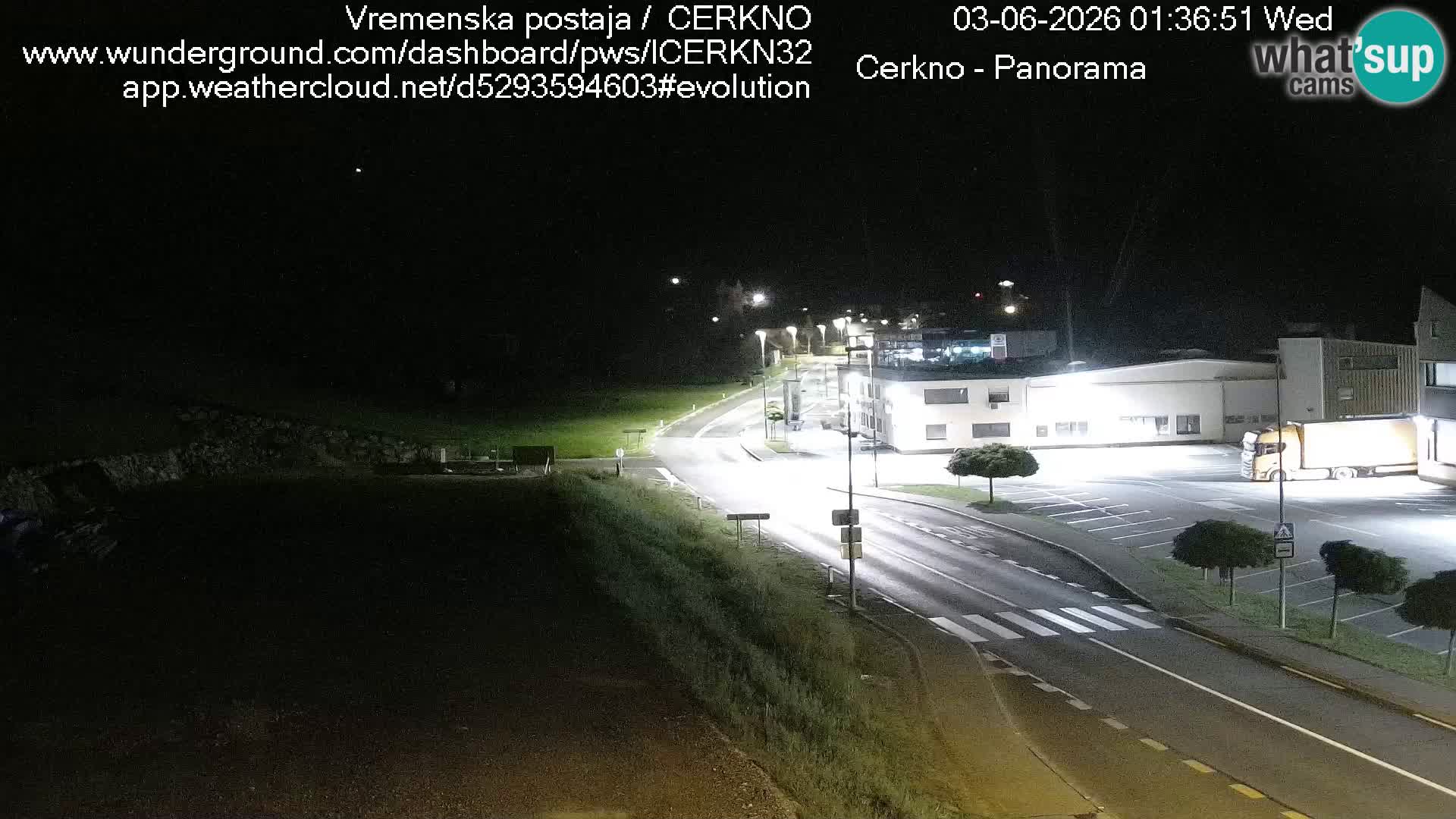 Cerkno Stadteingang Live-Webcam