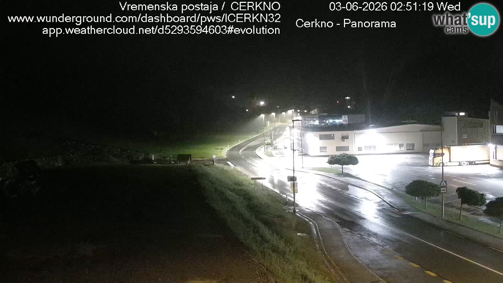 Cerkno ulaz u grad – Kamera uživo