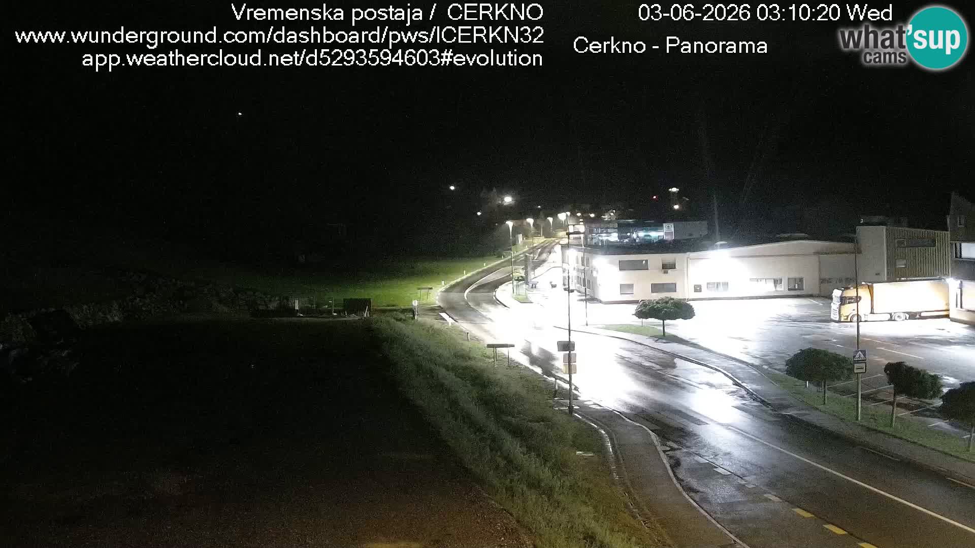 Cerkno ulaz u grad – Kamera uživo
