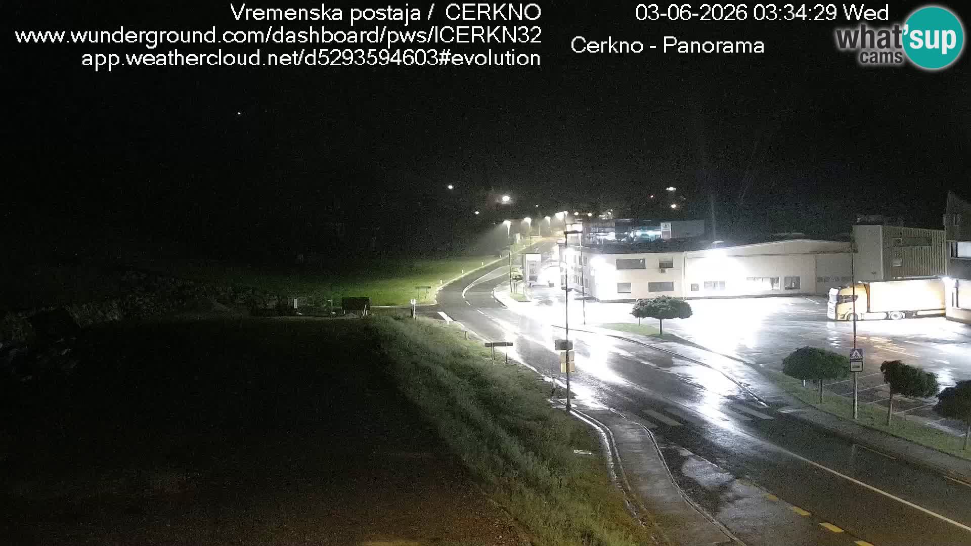 Webcam Ingresso Città di Cerkno