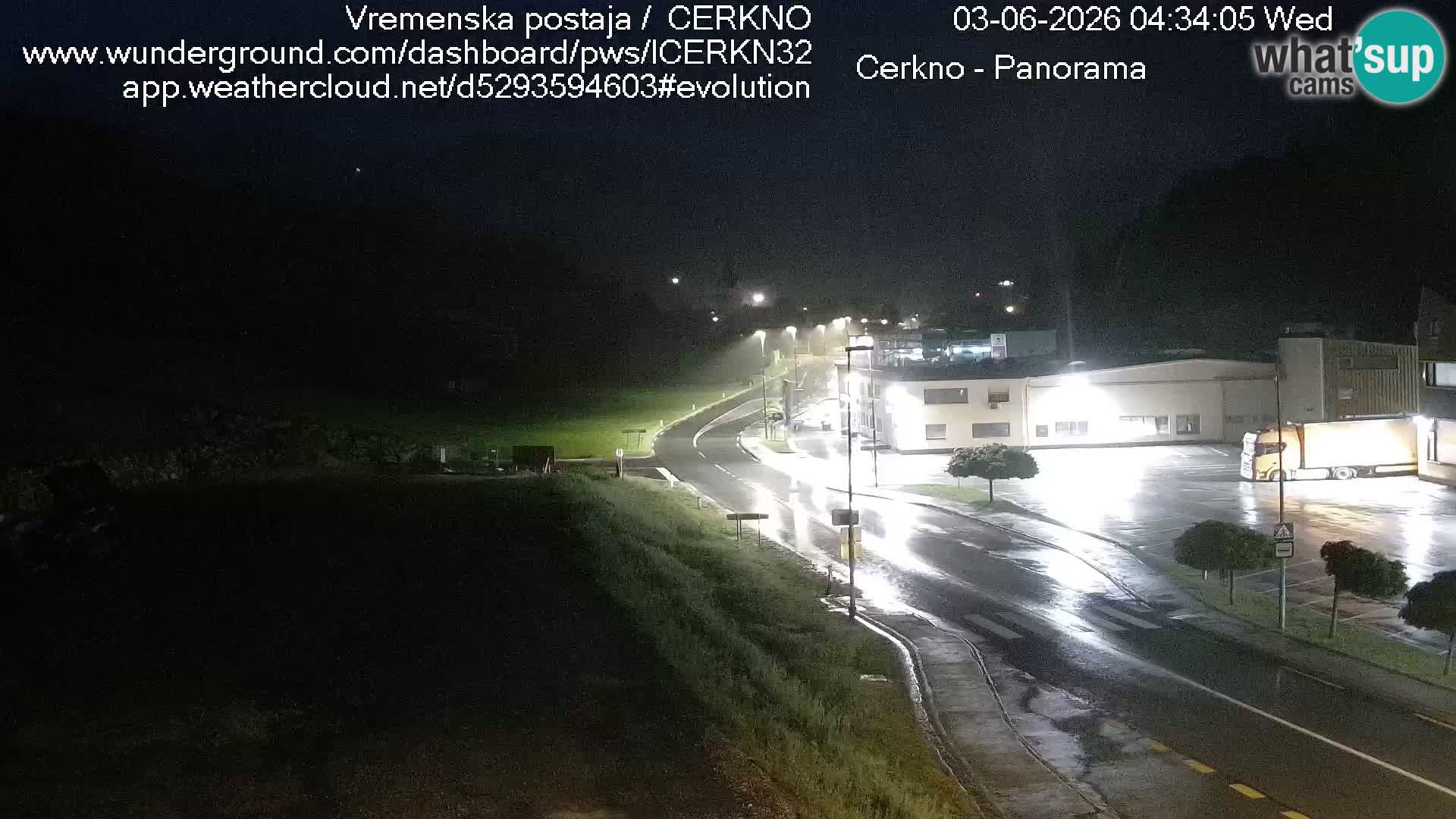 Webcam Ingresso Città di Cerkno