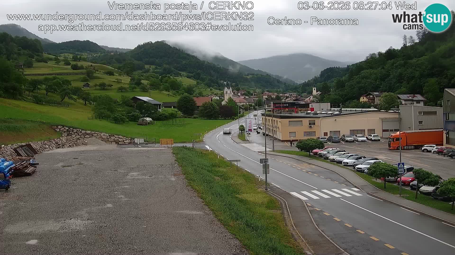 Cerkno vhod v mesto
