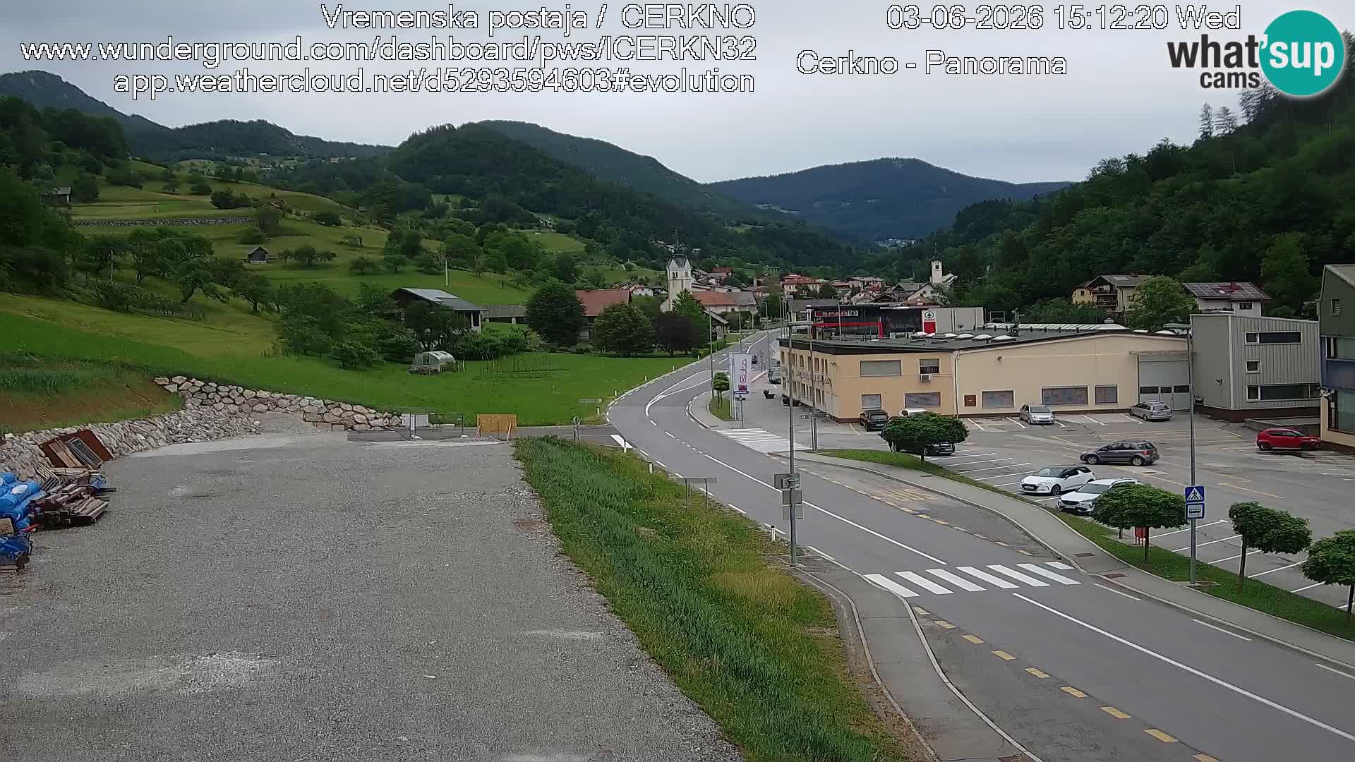 Cerkno vhod v mesto