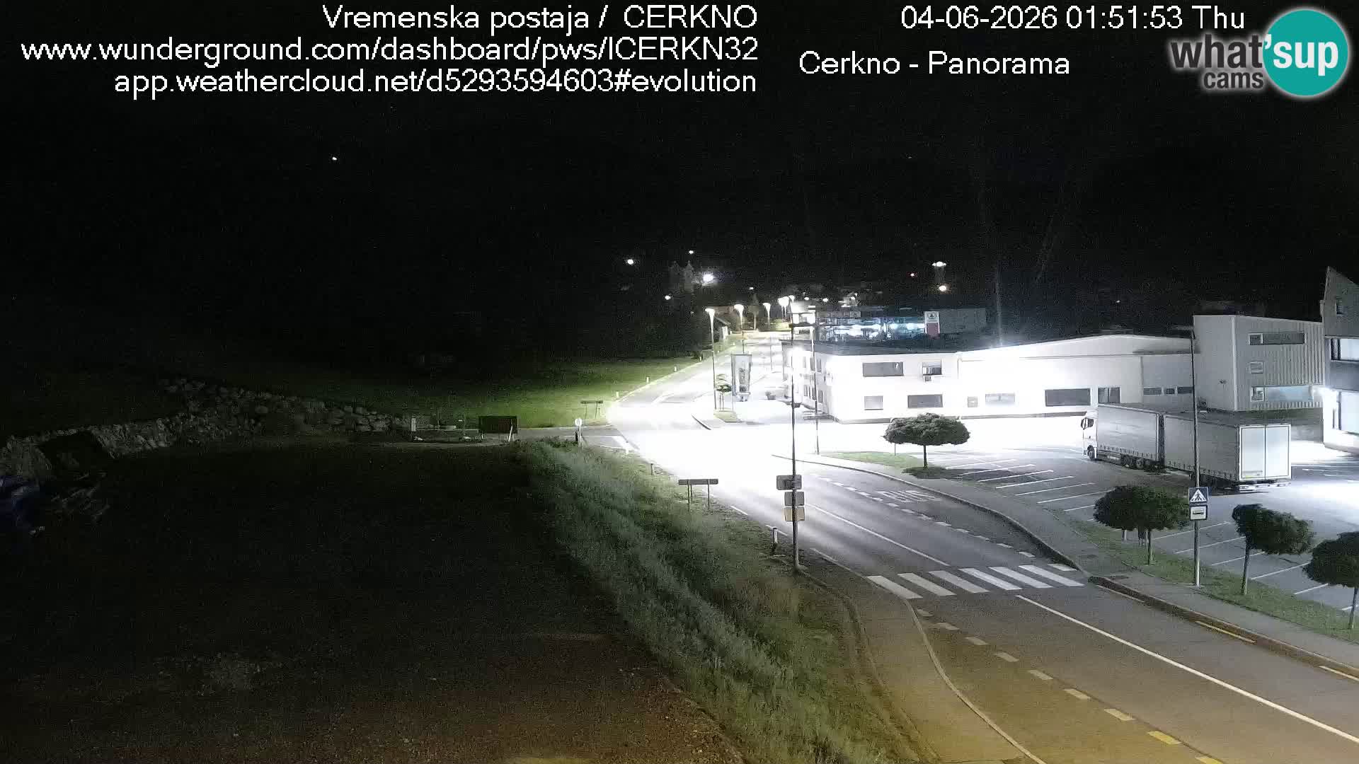 Webcam Ingresso Città di Cerkno