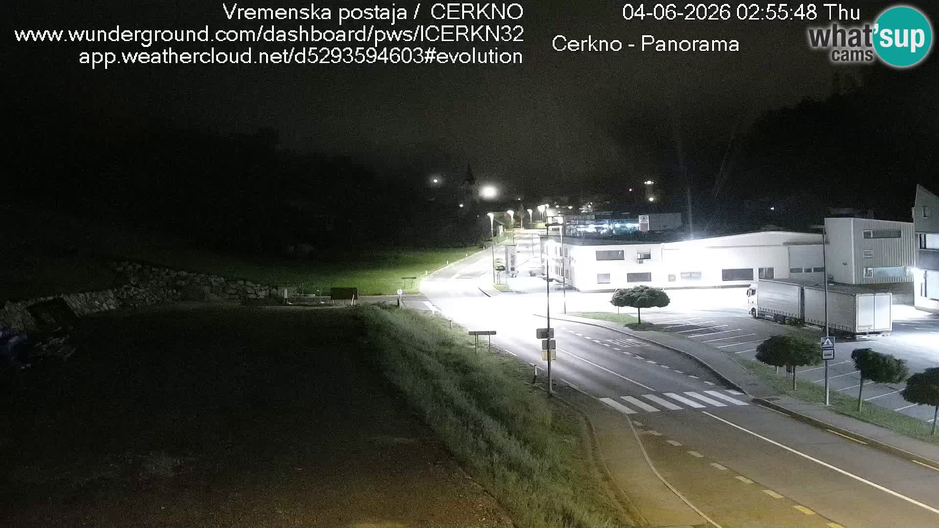 Cerkno ulaz u grad – Kamera uživo