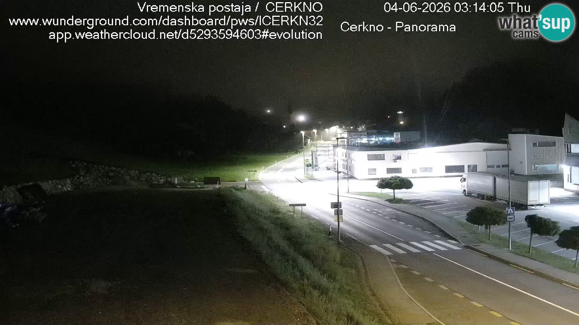 Cerkno Stadteingang Live-Webcam