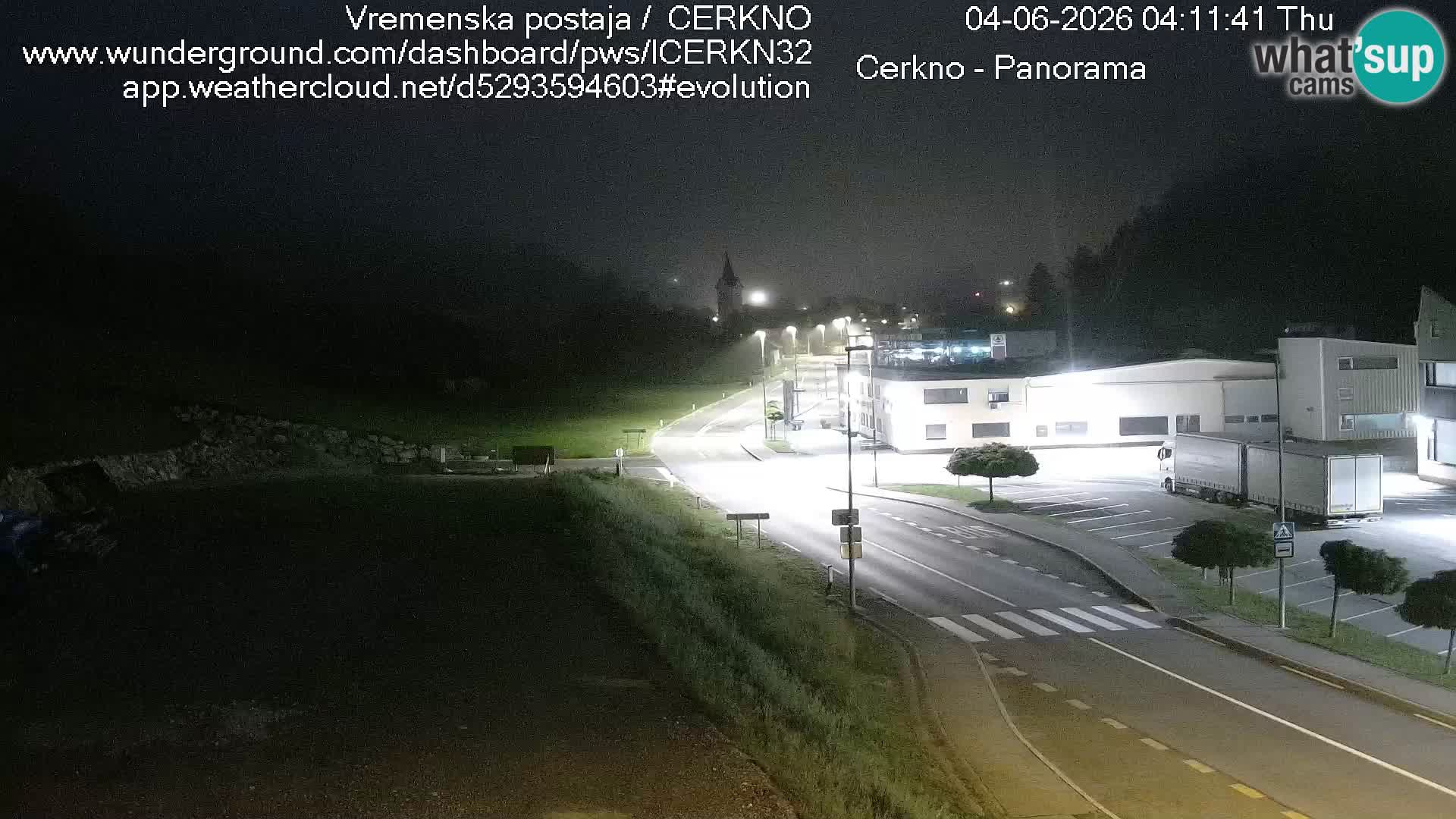Webcam Ingresso Città di Cerkno