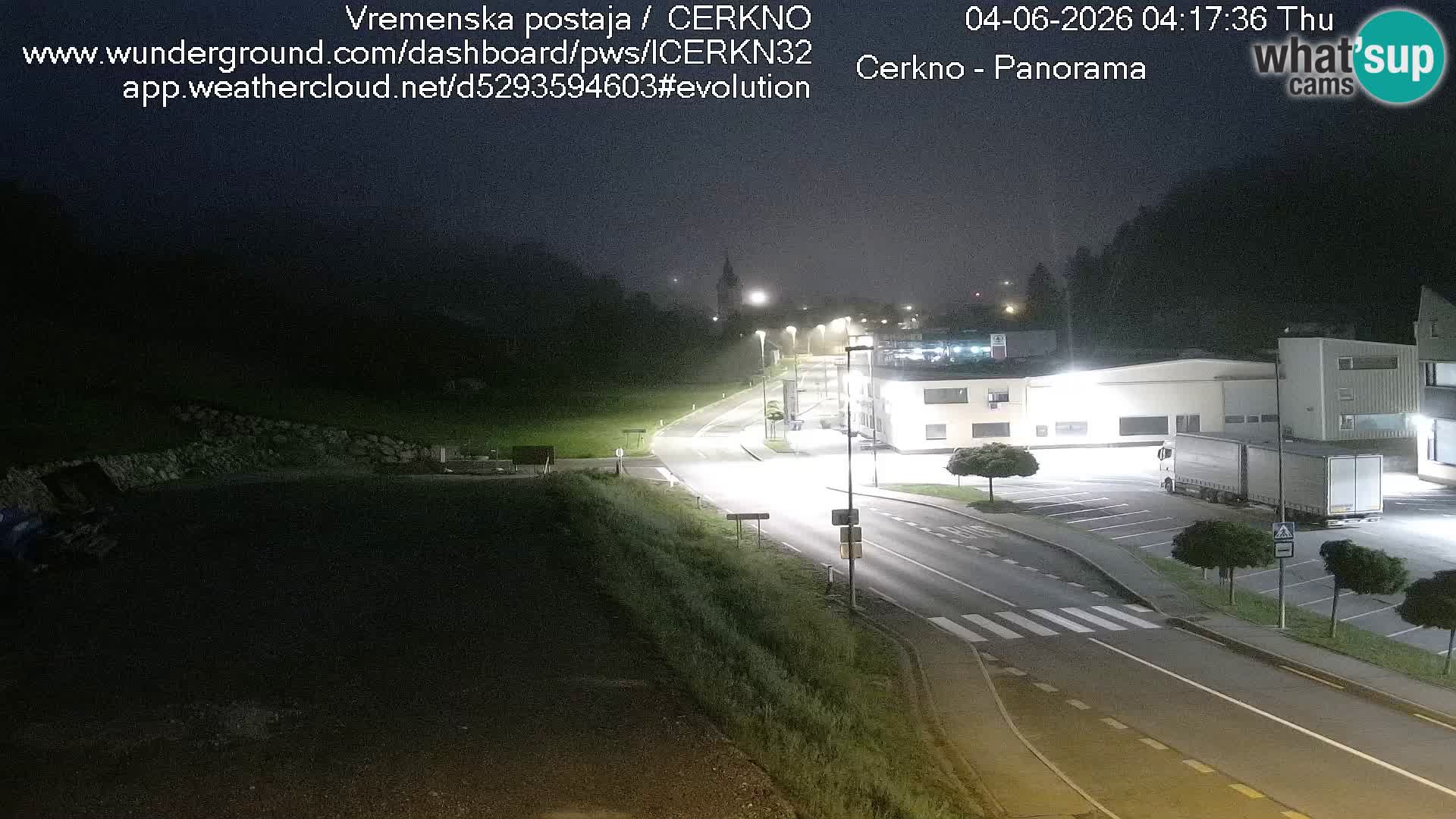 Cerkno Stadteingang Live-Webcam