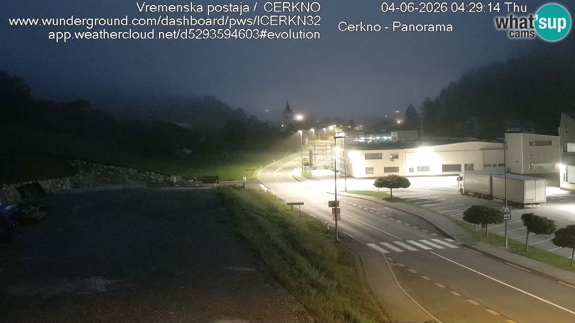 Cerkno Stadteingang Live-Webcam