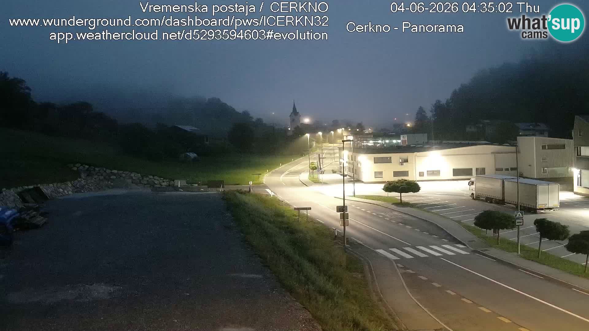 Cerkno Stadteingang Live-Webcam