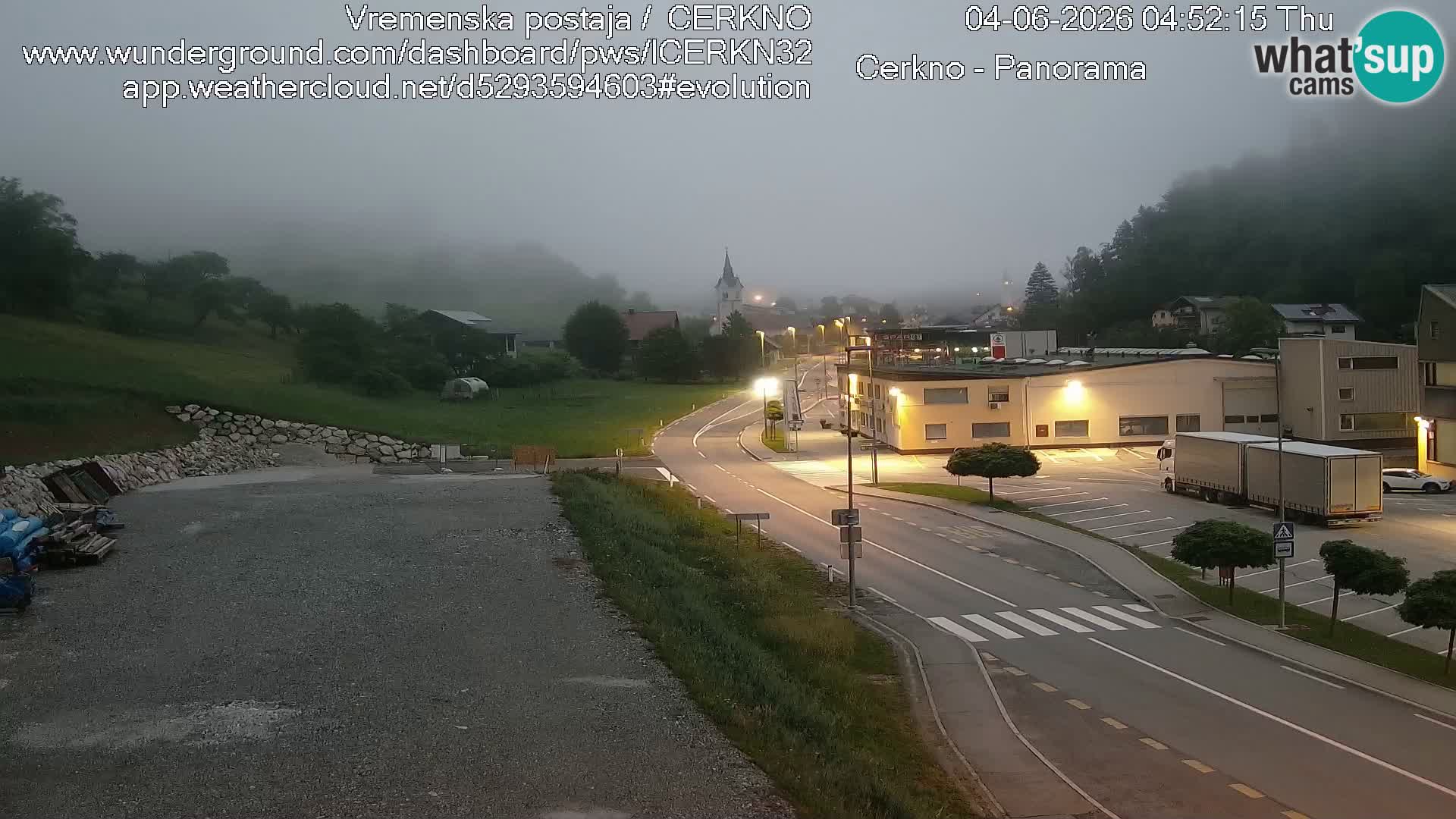 Webcam Ingresso Città di Cerkno