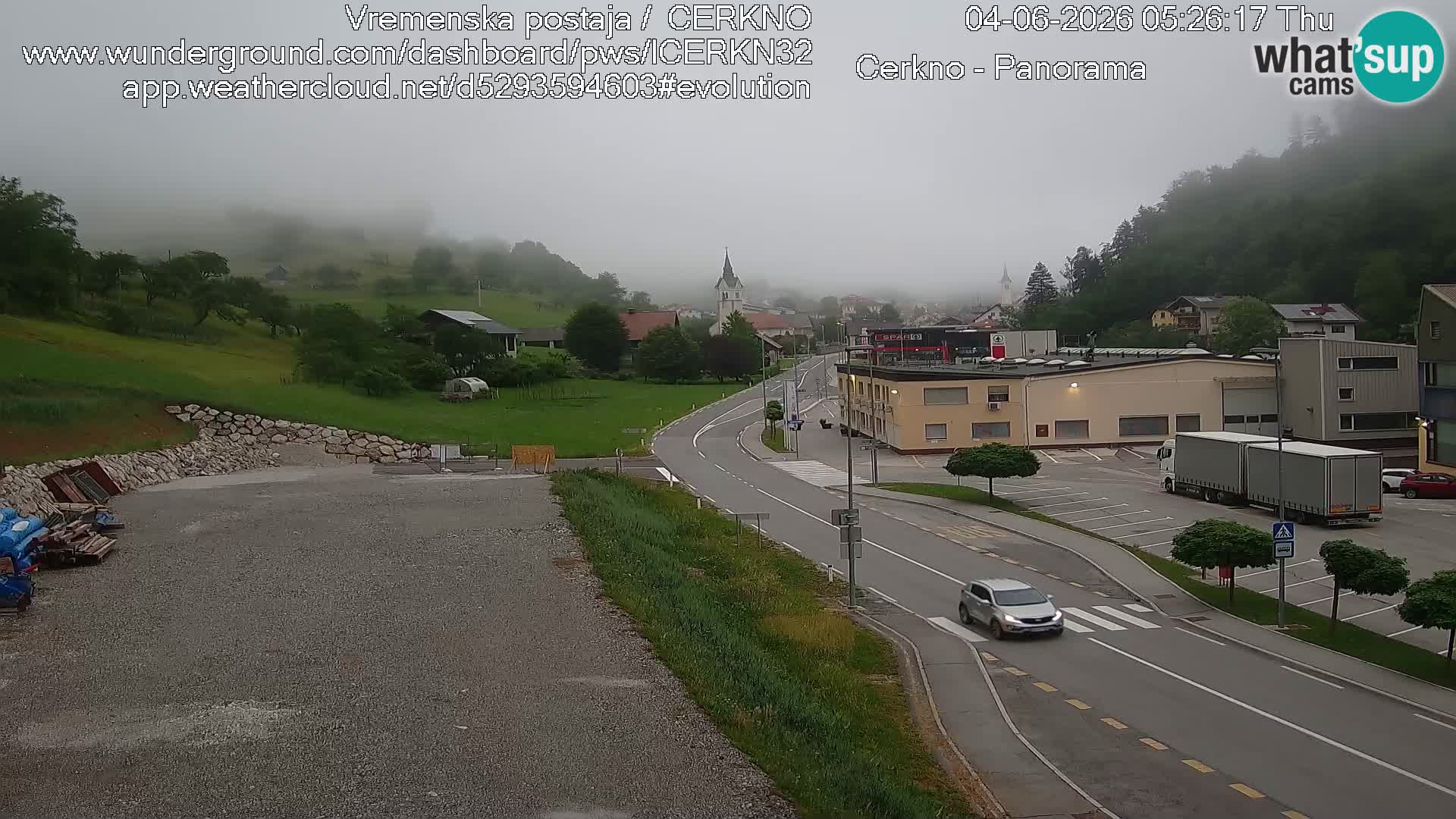 Webcam Ingresso Città di Cerkno