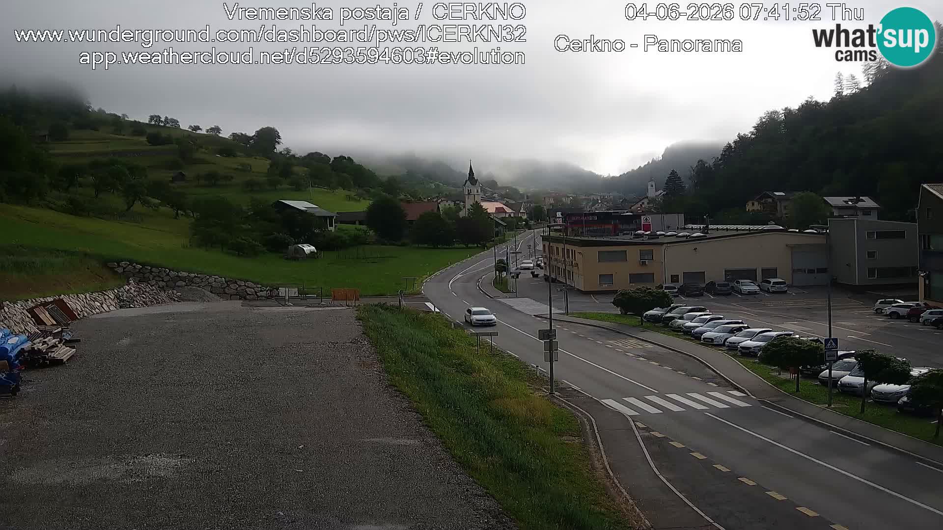 Cerkno vhod v mesto