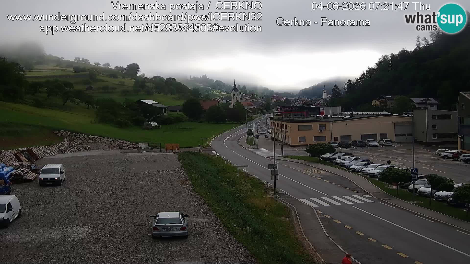 Webcam Ingresso Città di Cerkno