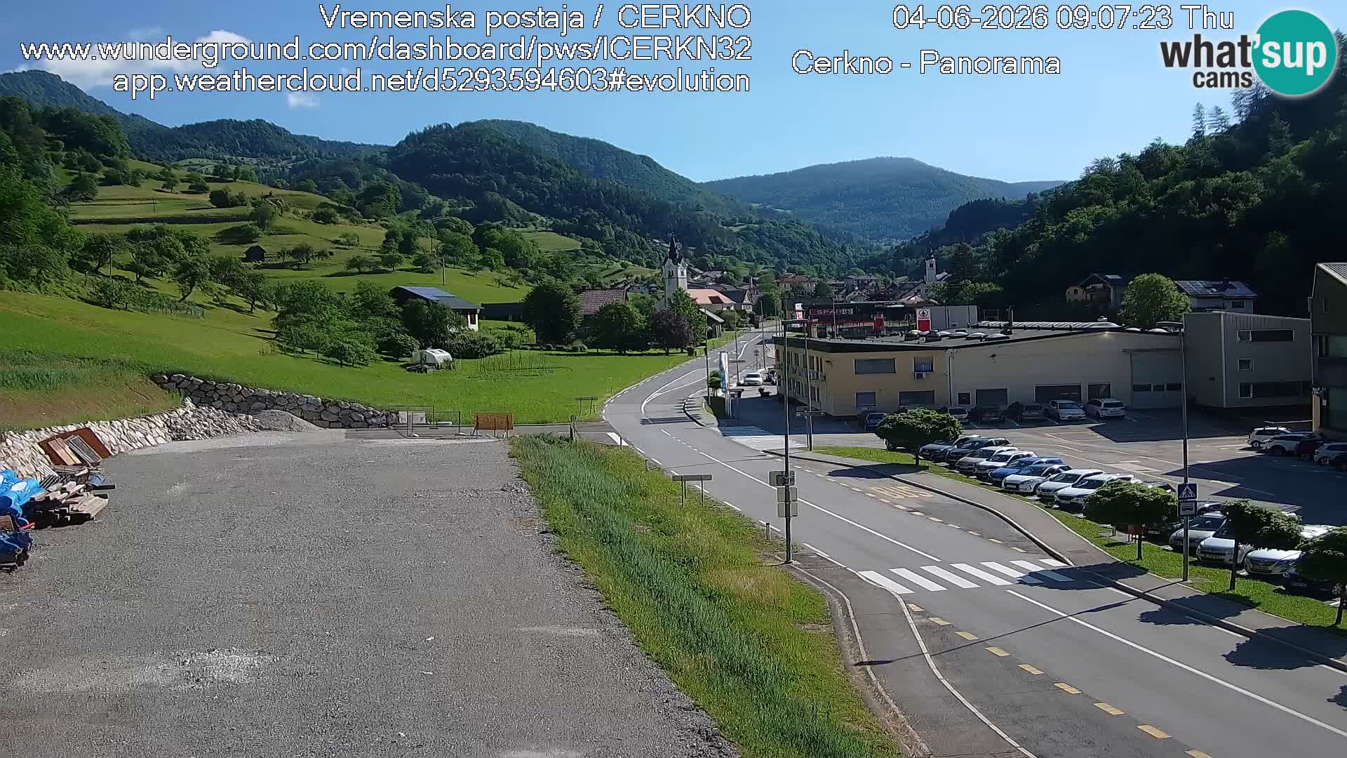 Cerkno vhod v mesto