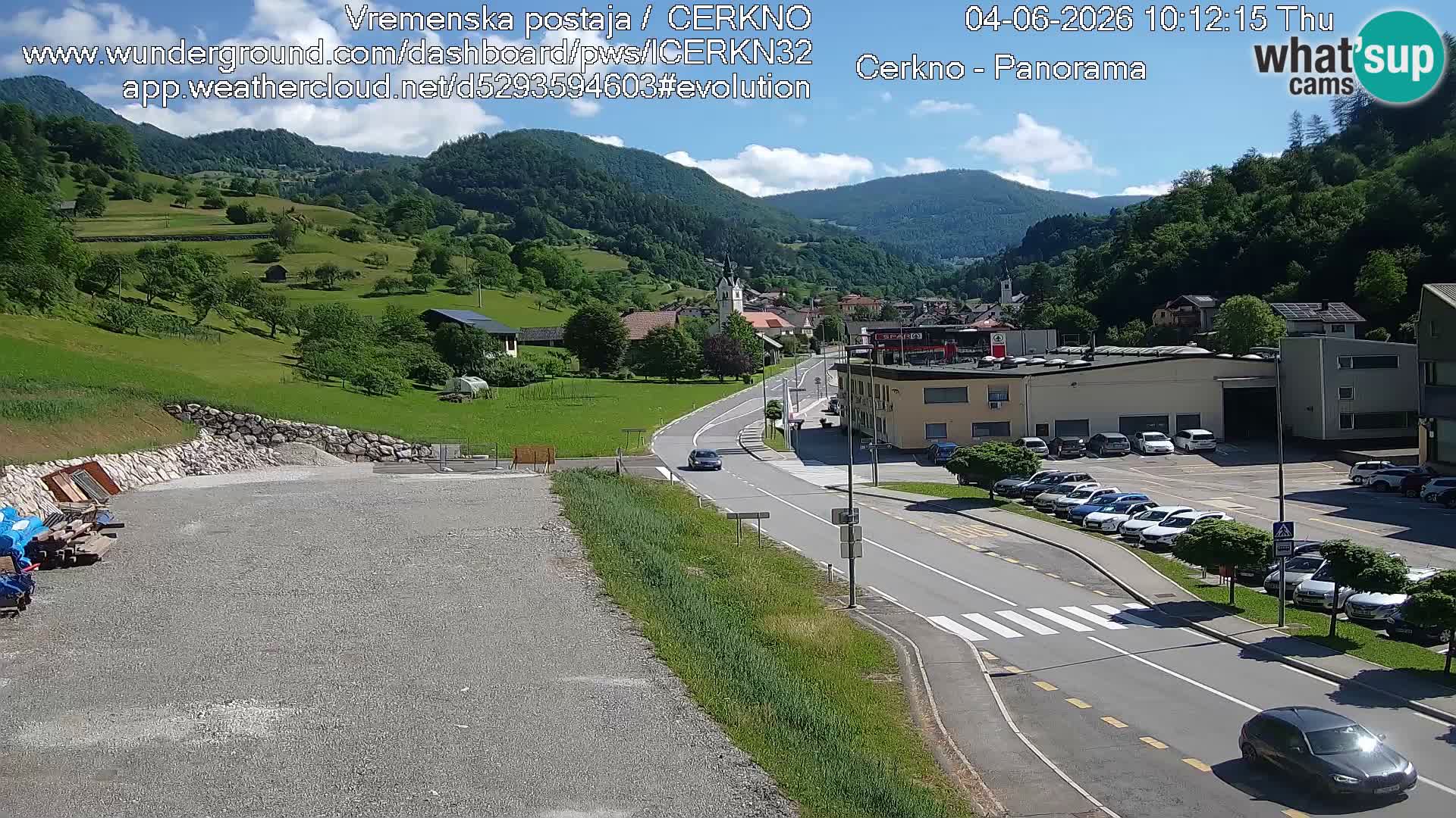 Cerkno vhod v mesto