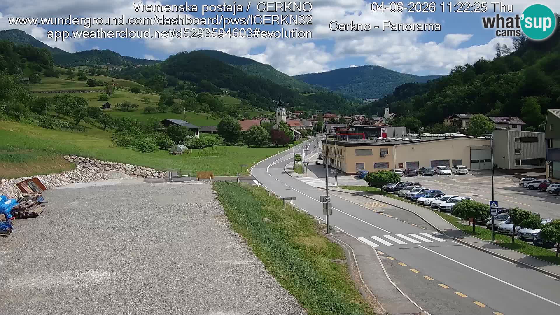 Cerkno vhod v mesto