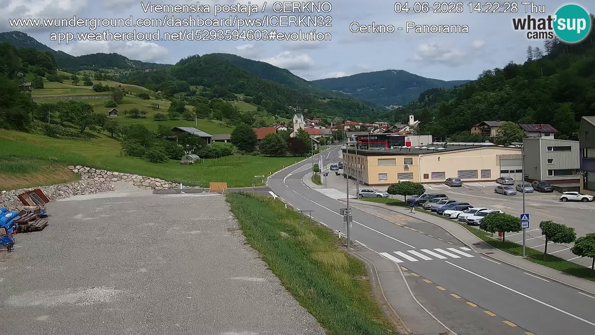 Cerkno vhod v mesto
