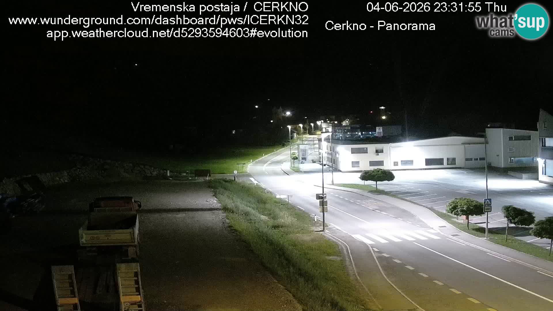 Cerkno Stadteingang Live-Webcam
