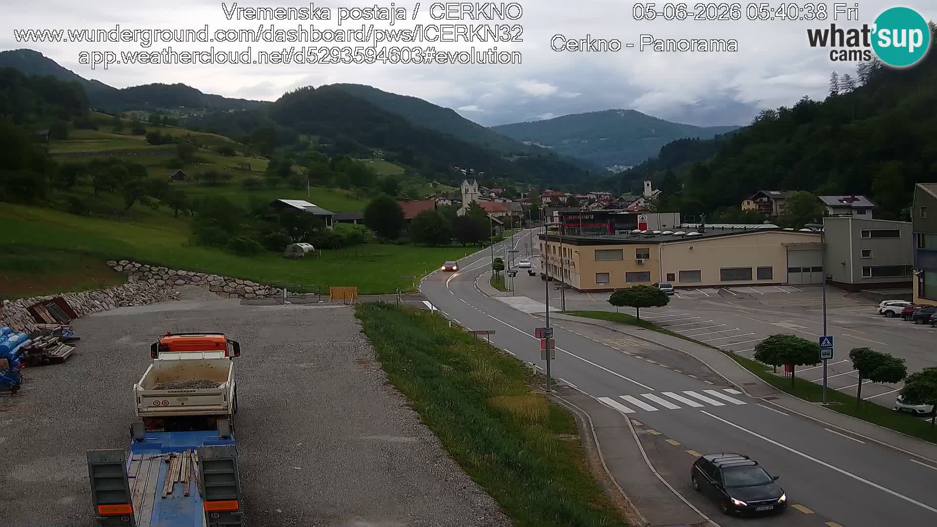 Webcam Ingresso Città di Cerkno