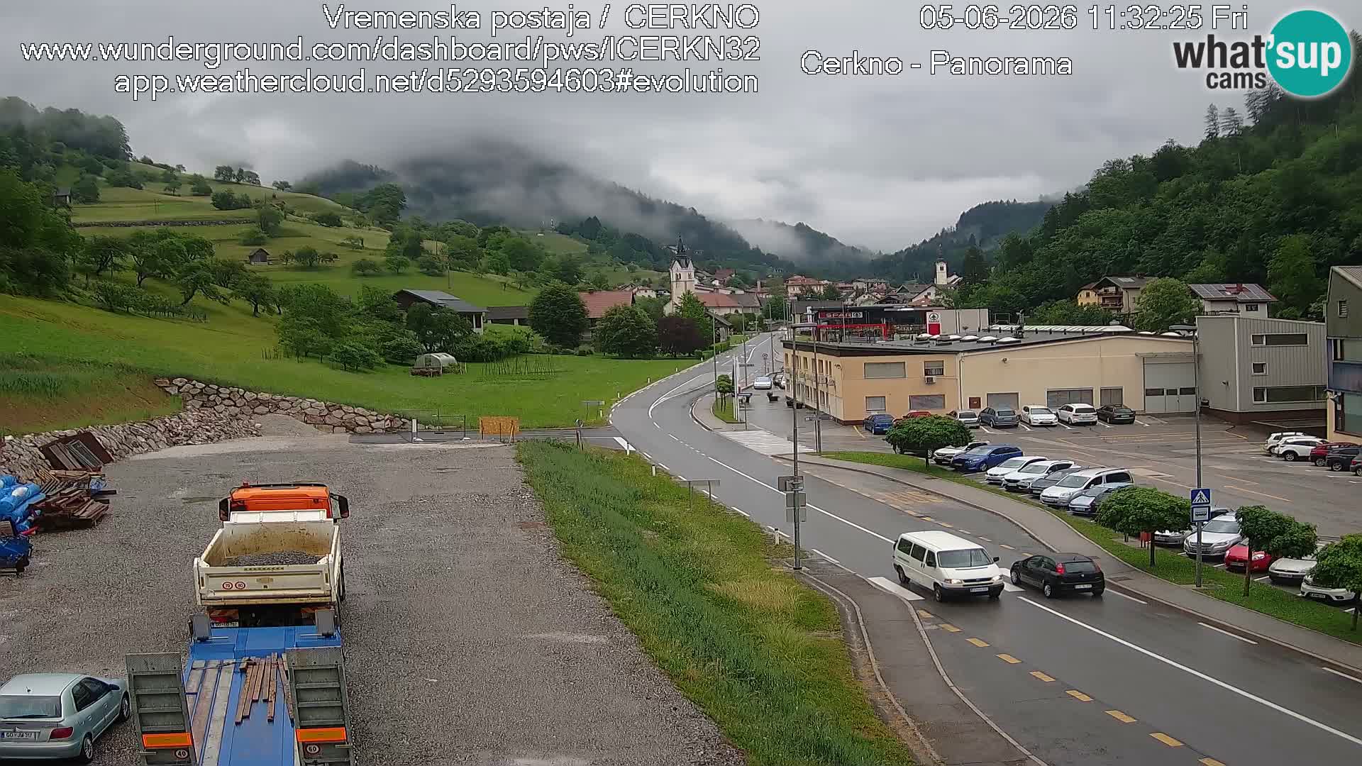 Webcam Ingresso Città di Cerkno