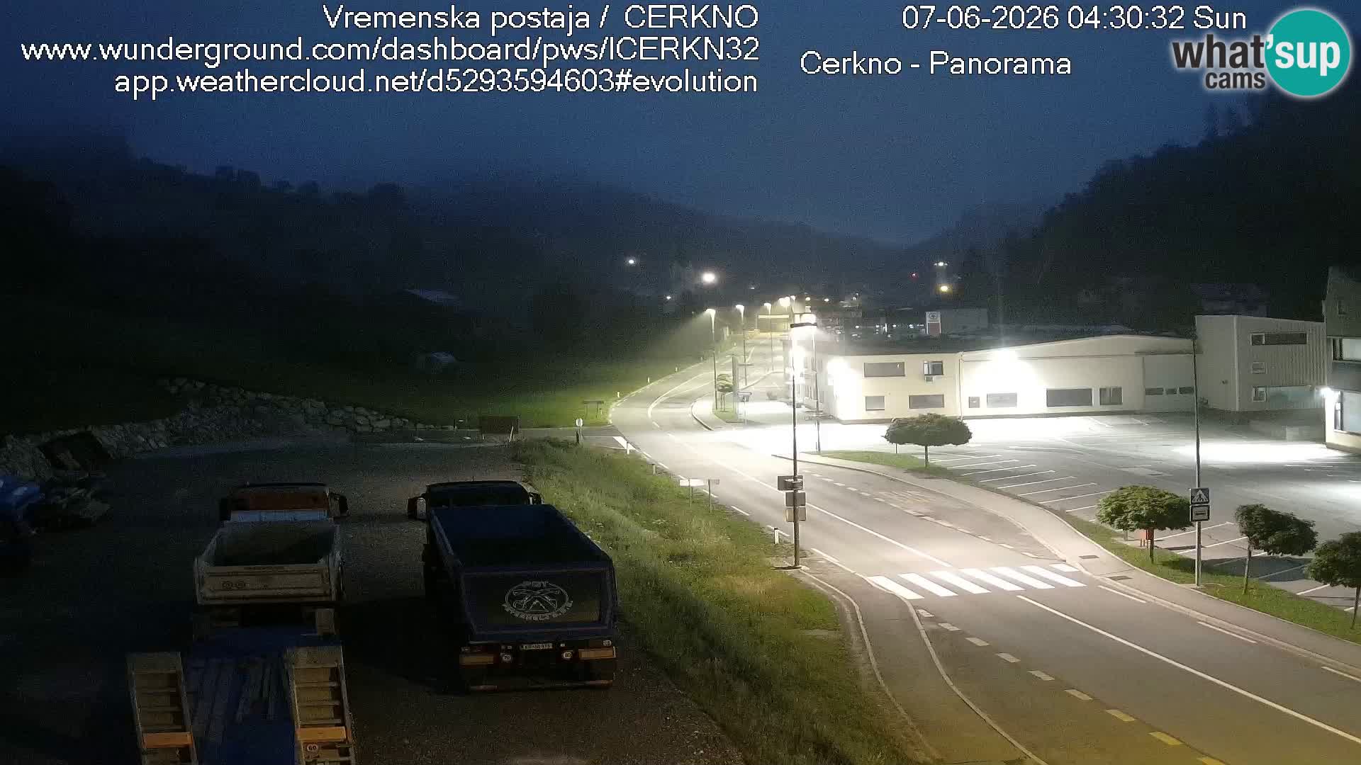 Webcam Ingresso Città di Cerkno