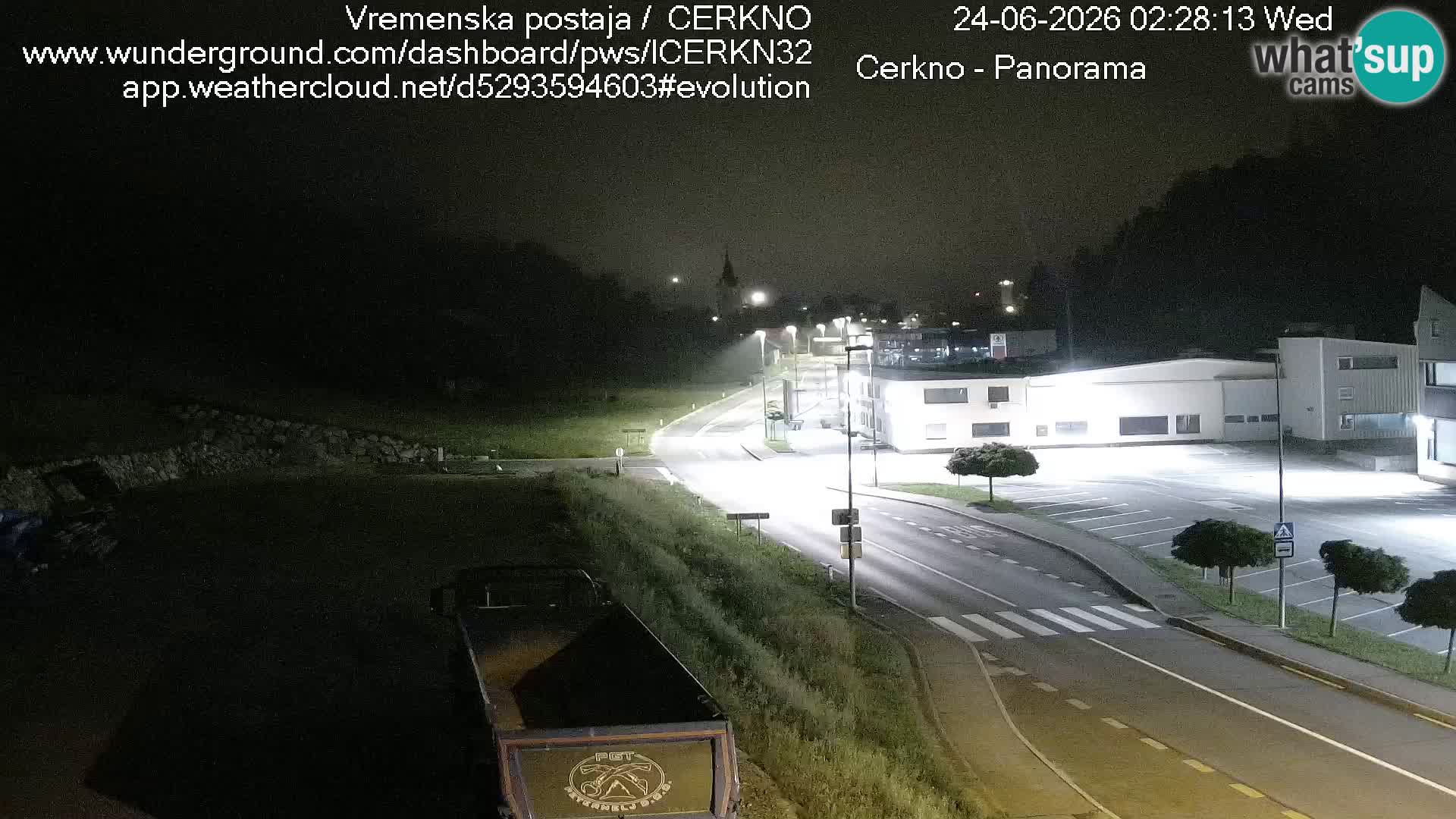 Webcam Ingresso Città di Cerkno