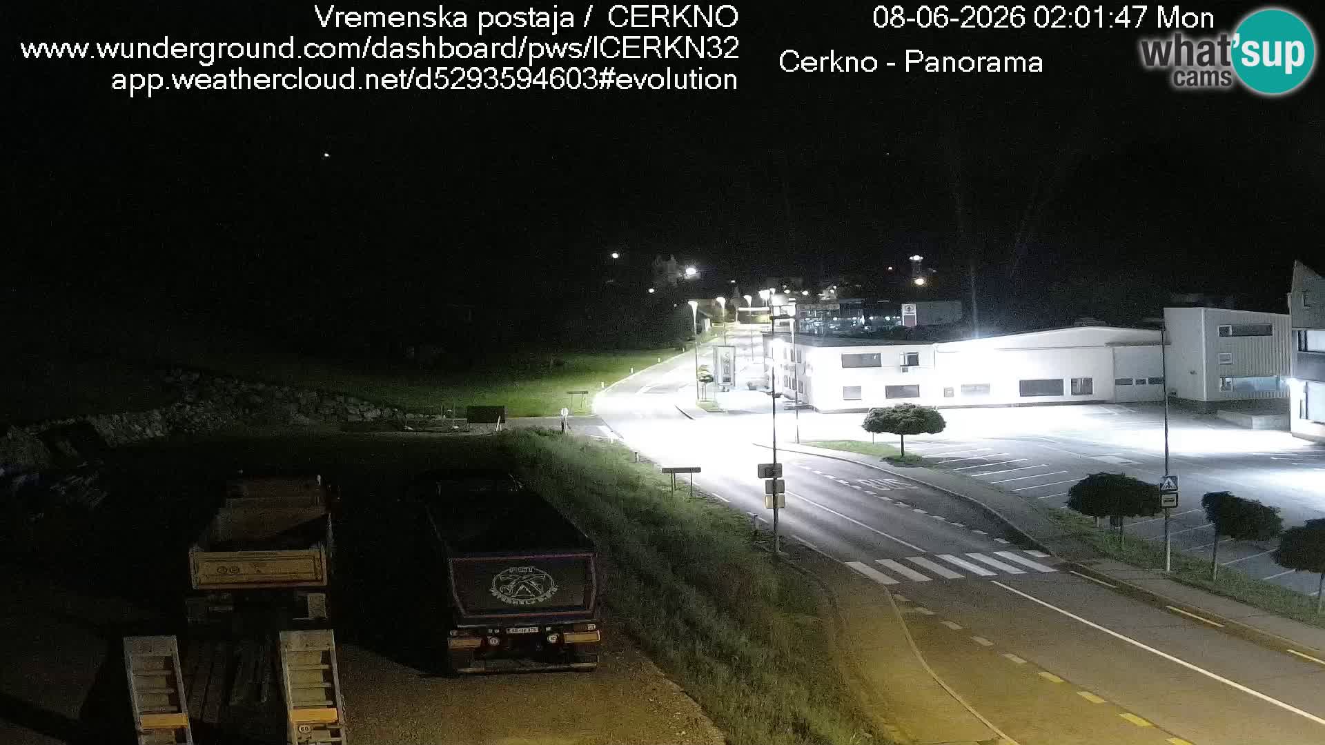 Cerkno ulaz u grad – Kamera uživo