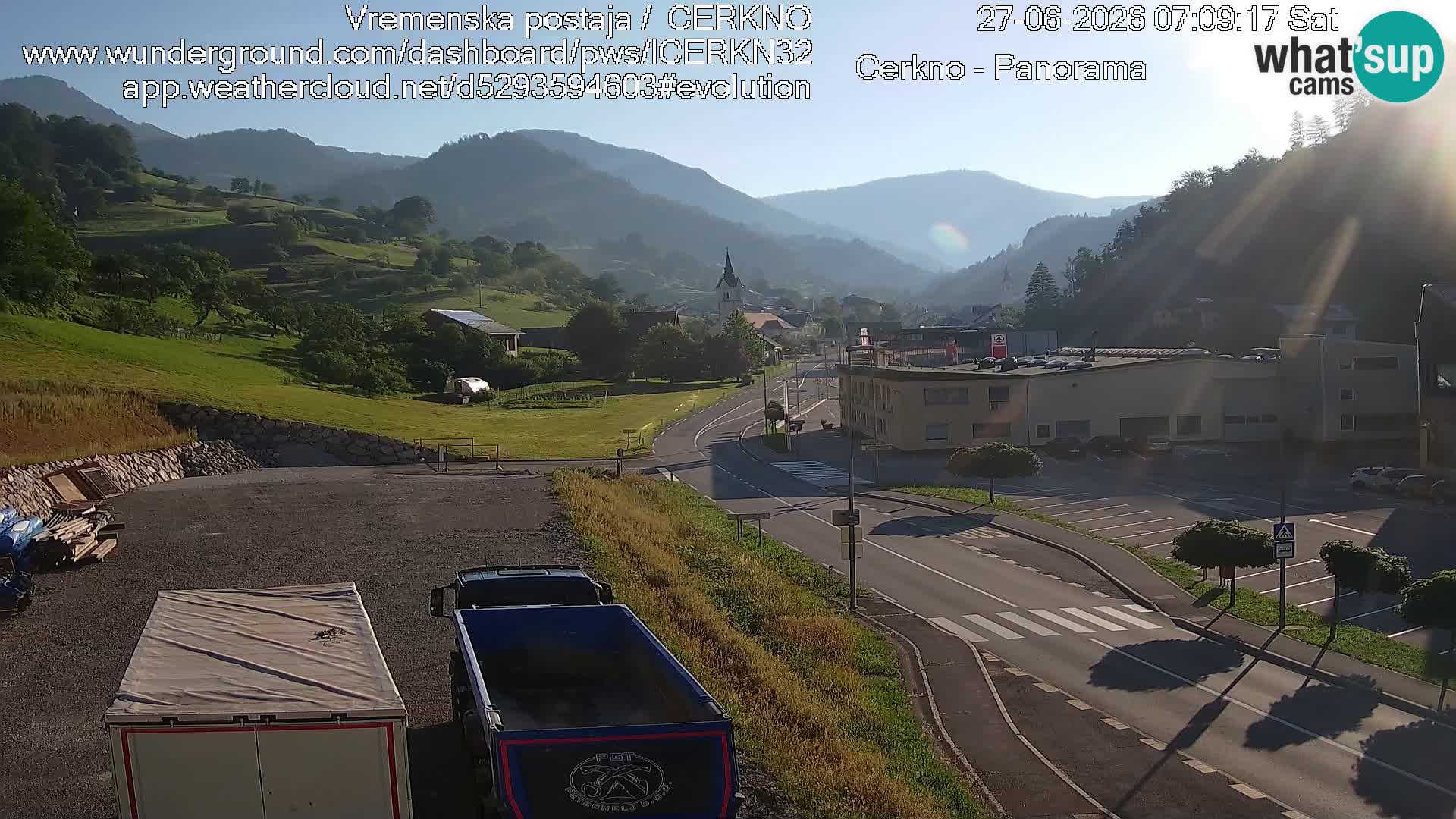 Cerkno vhod v mesto