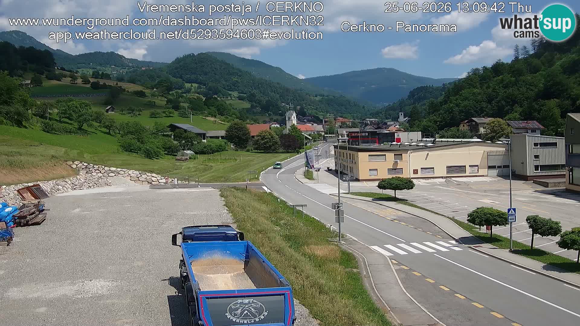 Cerkno vhod v mesto