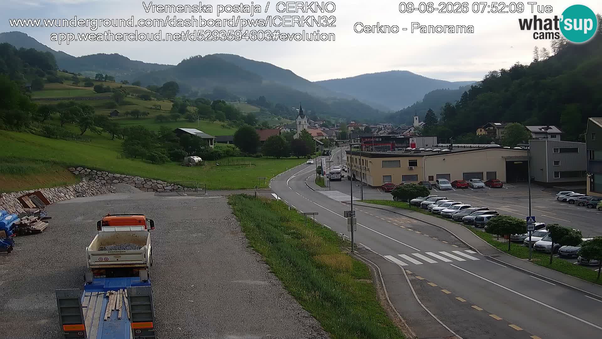 Webcam Ingresso Città di Cerkno