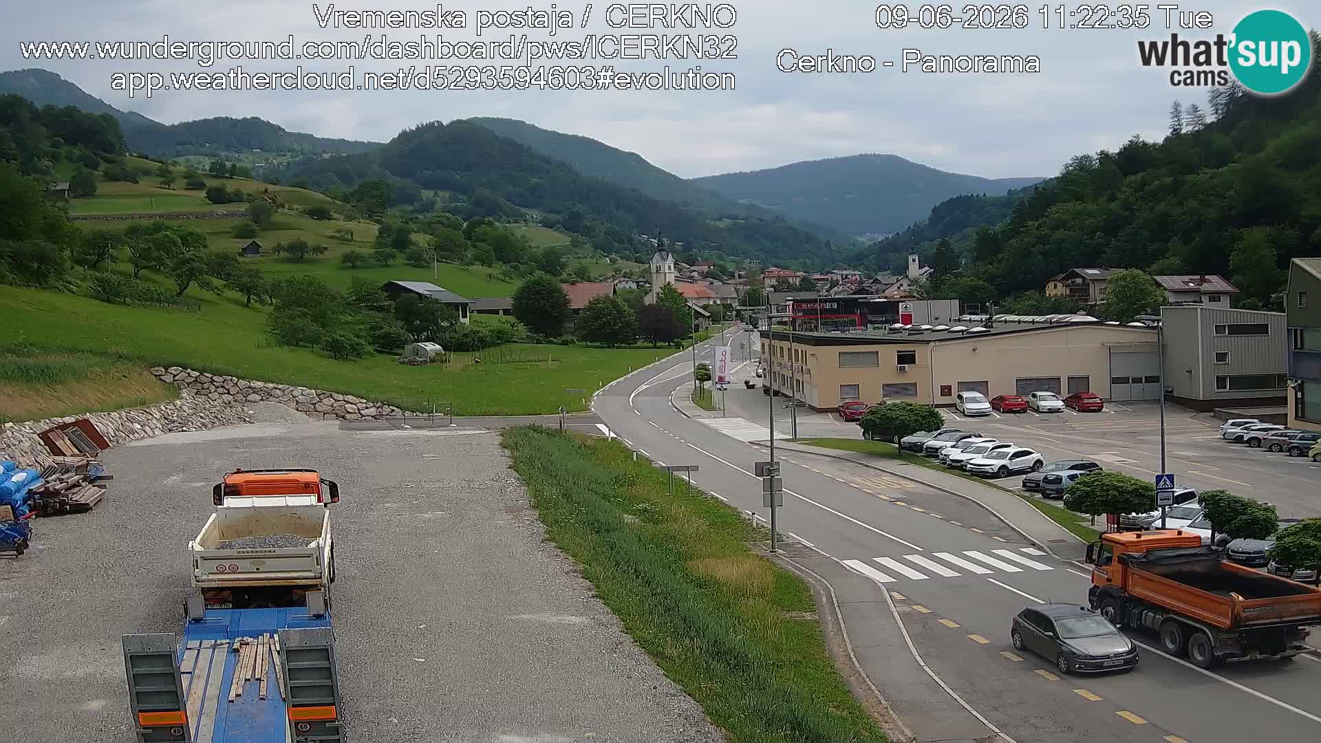 Cerkno vhod v mesto